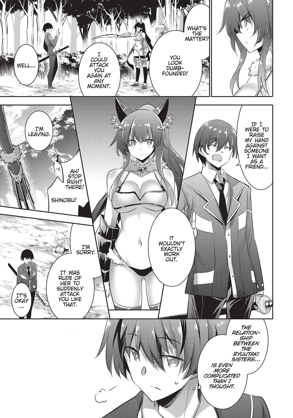 Magika no Kenshi to Shoukan Maou chapter 84 page 9