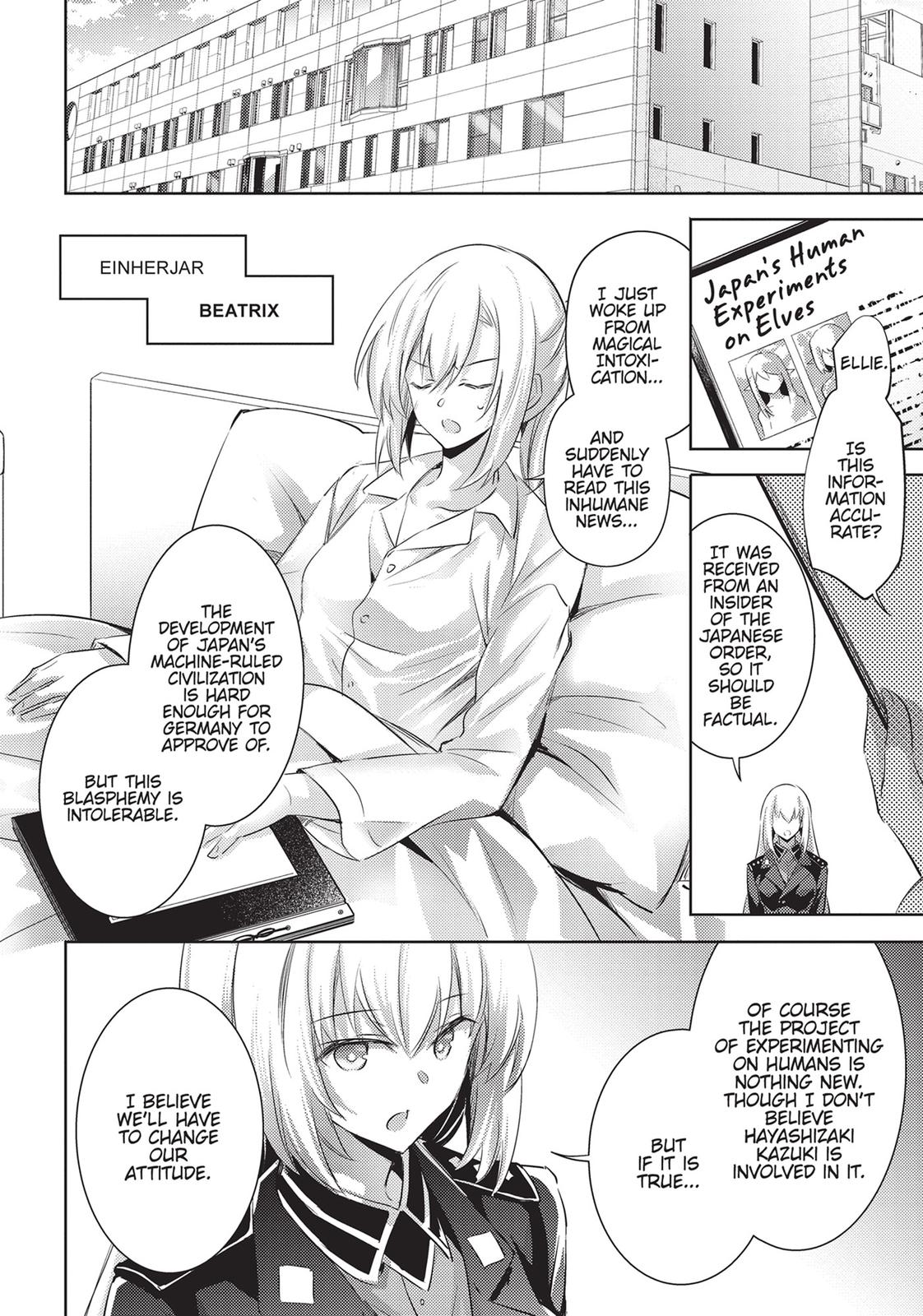 Magika no Kenshi to Shoukan Maou chapter 85 page 12