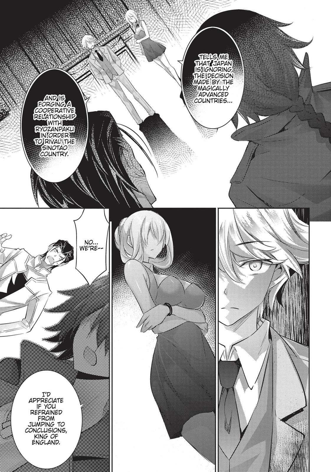 Magika no Kenshi to Shoukan Maou chapter 85 page 9