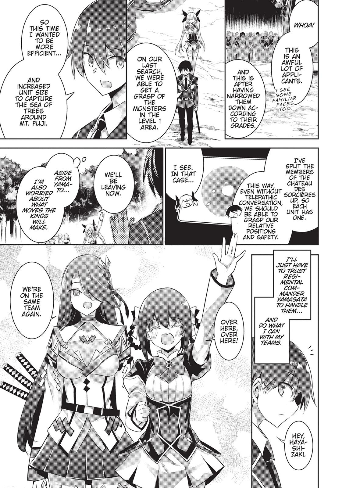 Magika no Kenshi to Shoukan Maou chapter 86 page 1