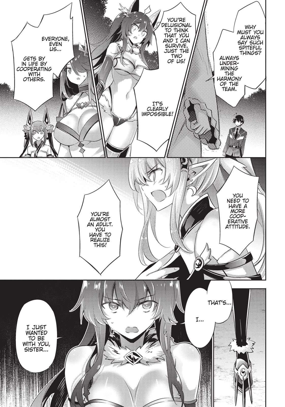 Magika no Kenshi to Shoukan Maou chapter 86 page 11