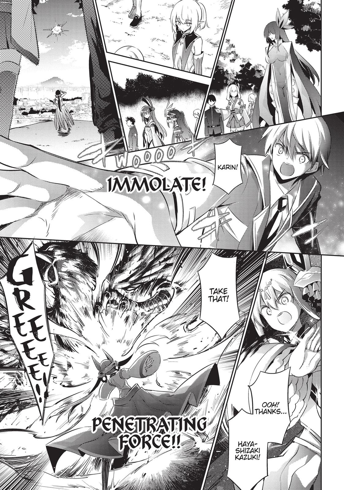 Magika no Kenshi to Shoukan Maou chapter 86 page 5