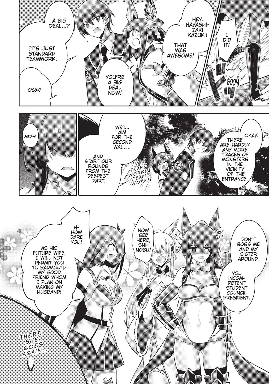 Magika no Kenshi to Shoukan Maou chapter 86 page 6