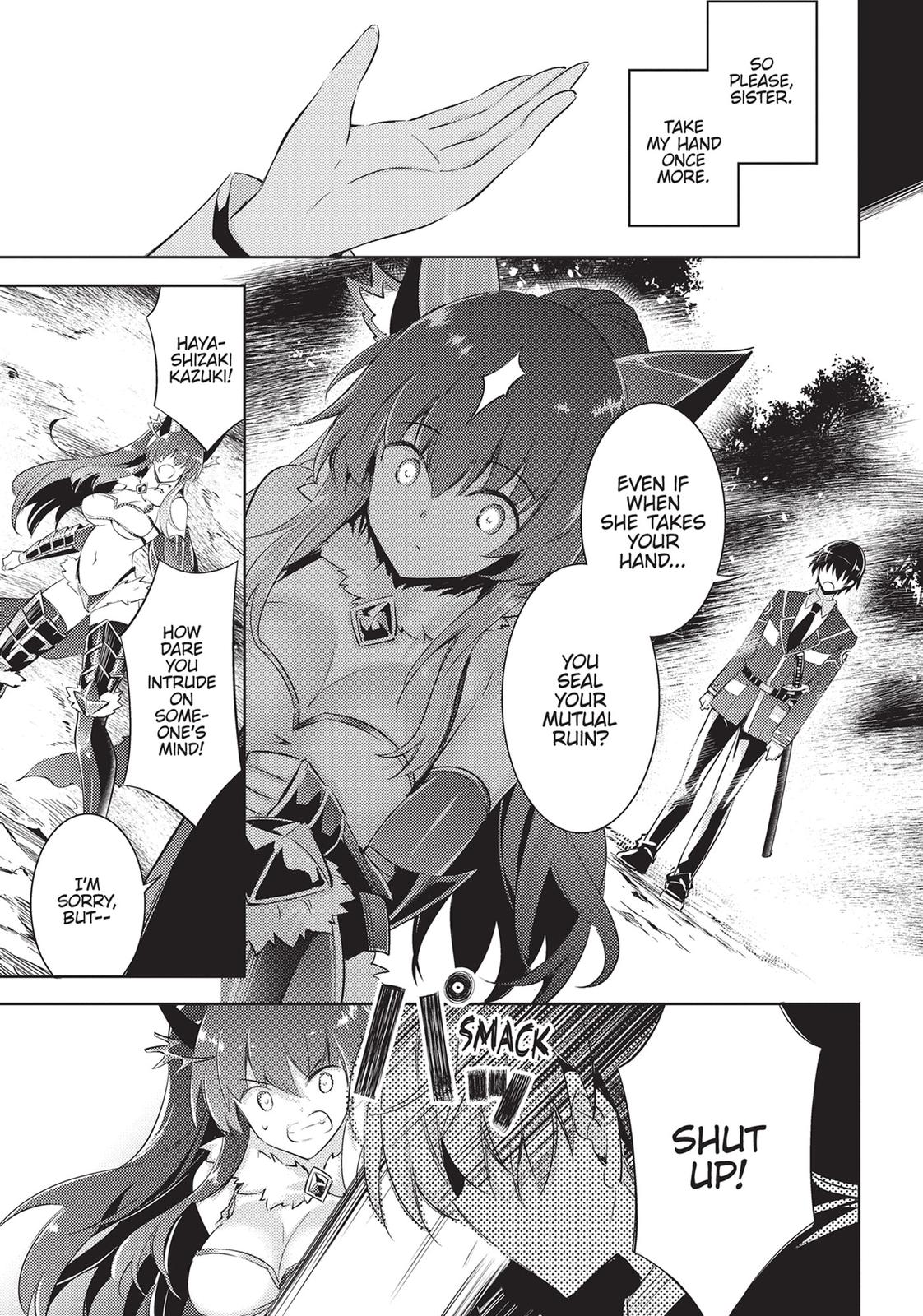 Magika no Kenshi to Shoukan Maou chapter 87 page 15