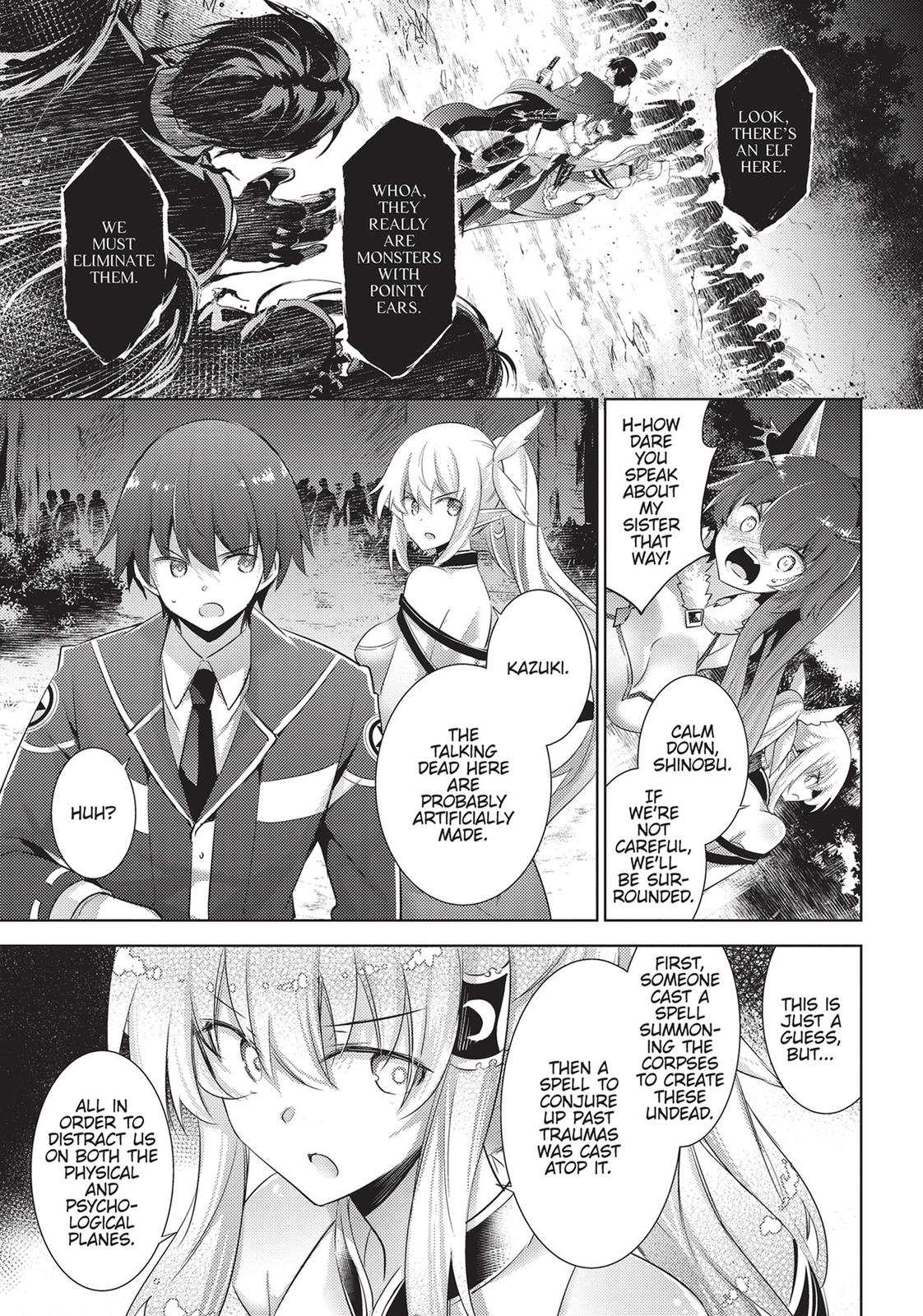 Magika no Kenshi to Shoukan Maou chapter 88 page 17