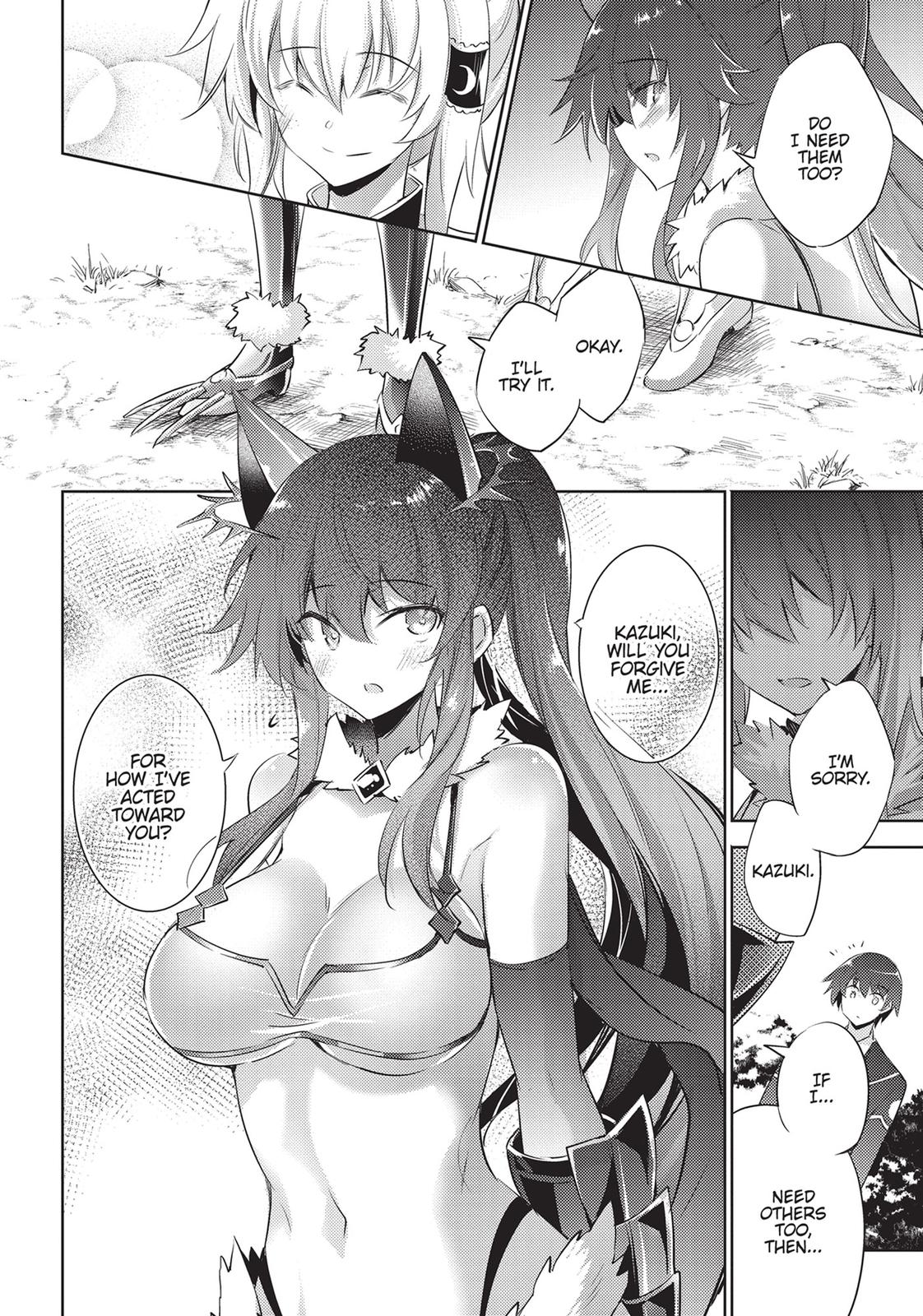 Magika no Kenshi to Shoukan Maou chapter 88 page 8