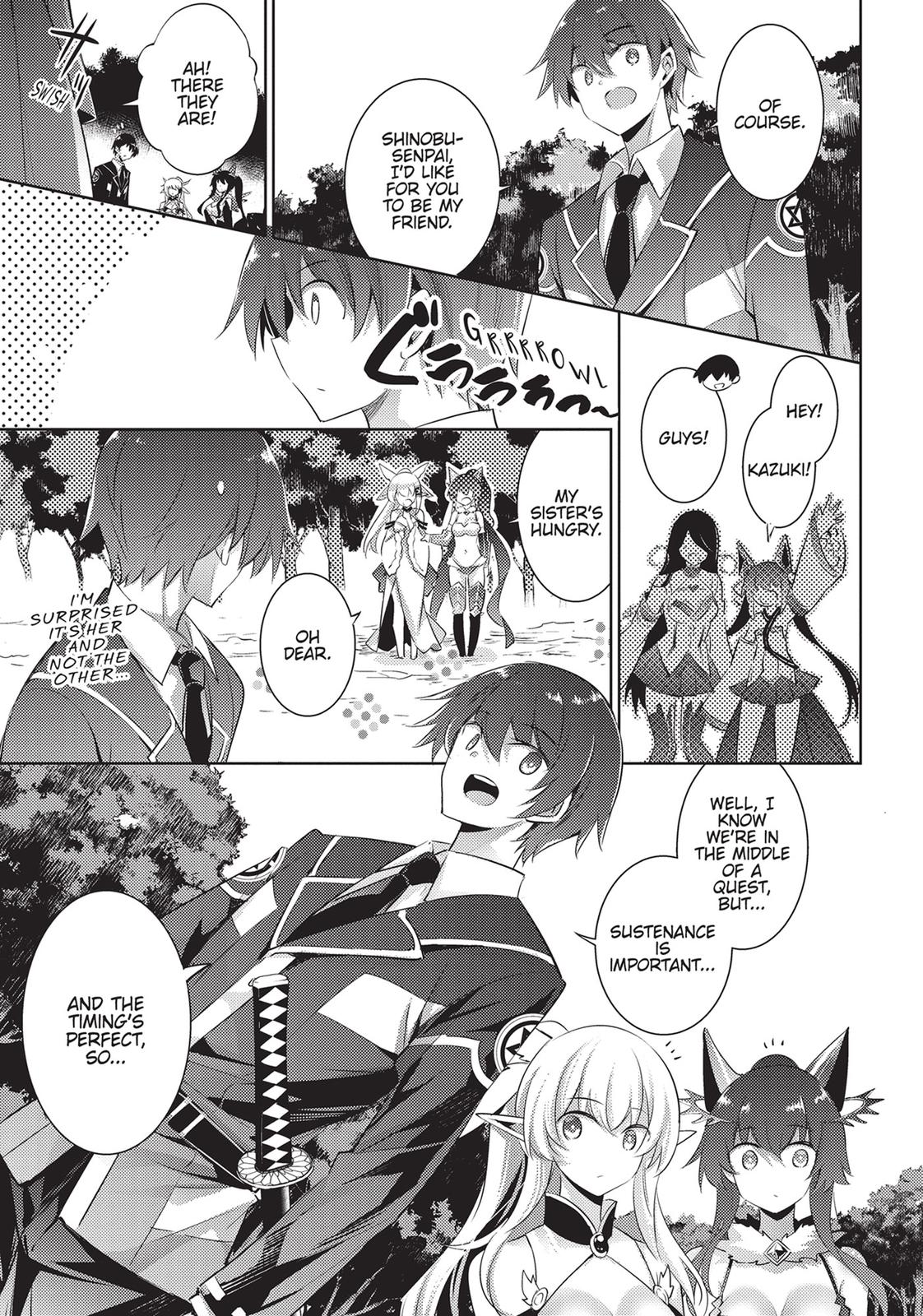 Magika no Kenshi to Shoukan Maou chapter 88 page 9