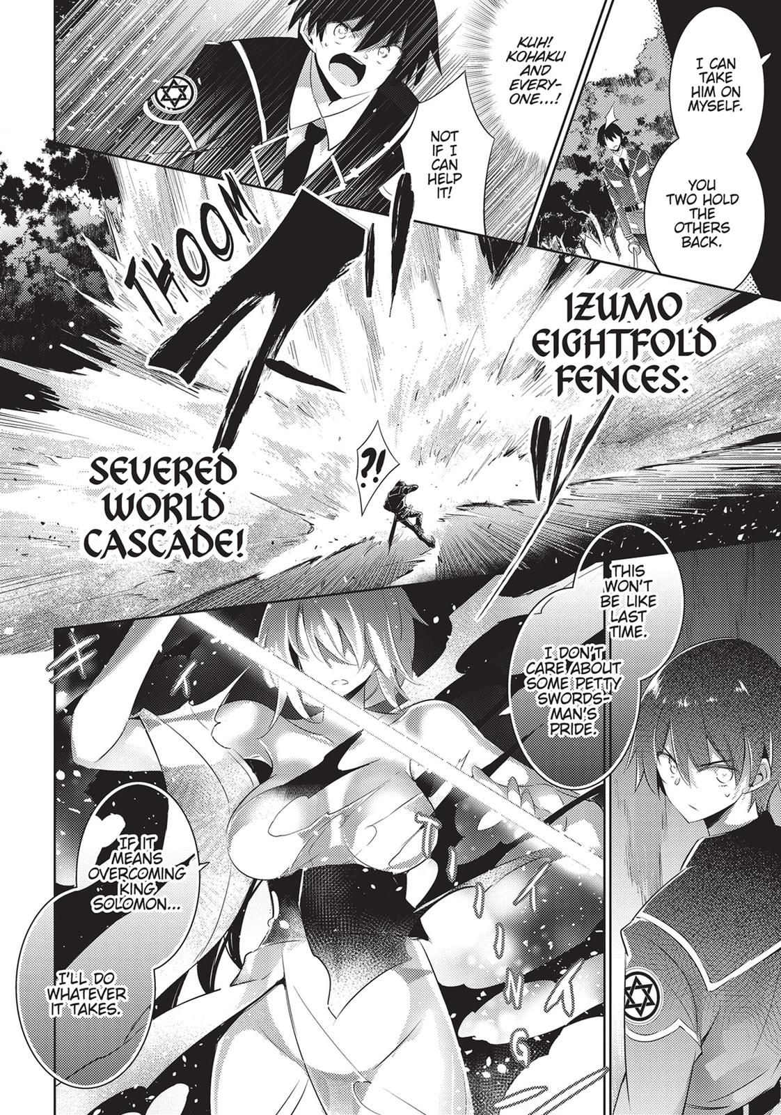 Magika no Kenshi to Shoukan Maou chapter 89 page 8