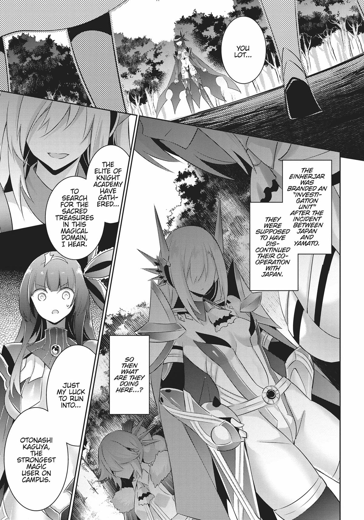 Magika no Kenshi to Shoukan Maou chapter 90 page 6