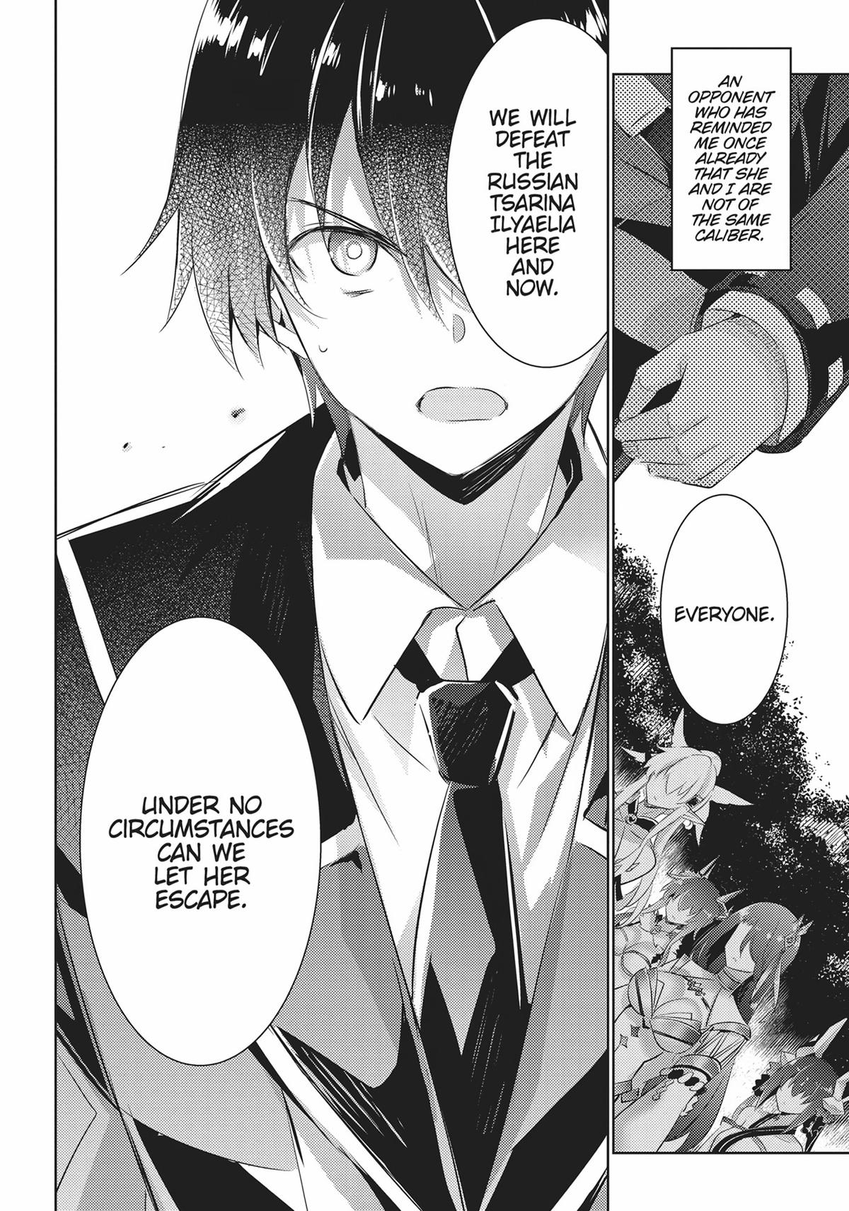 Magika no Kenshi to Shoukan Maou chapter 91 page 10