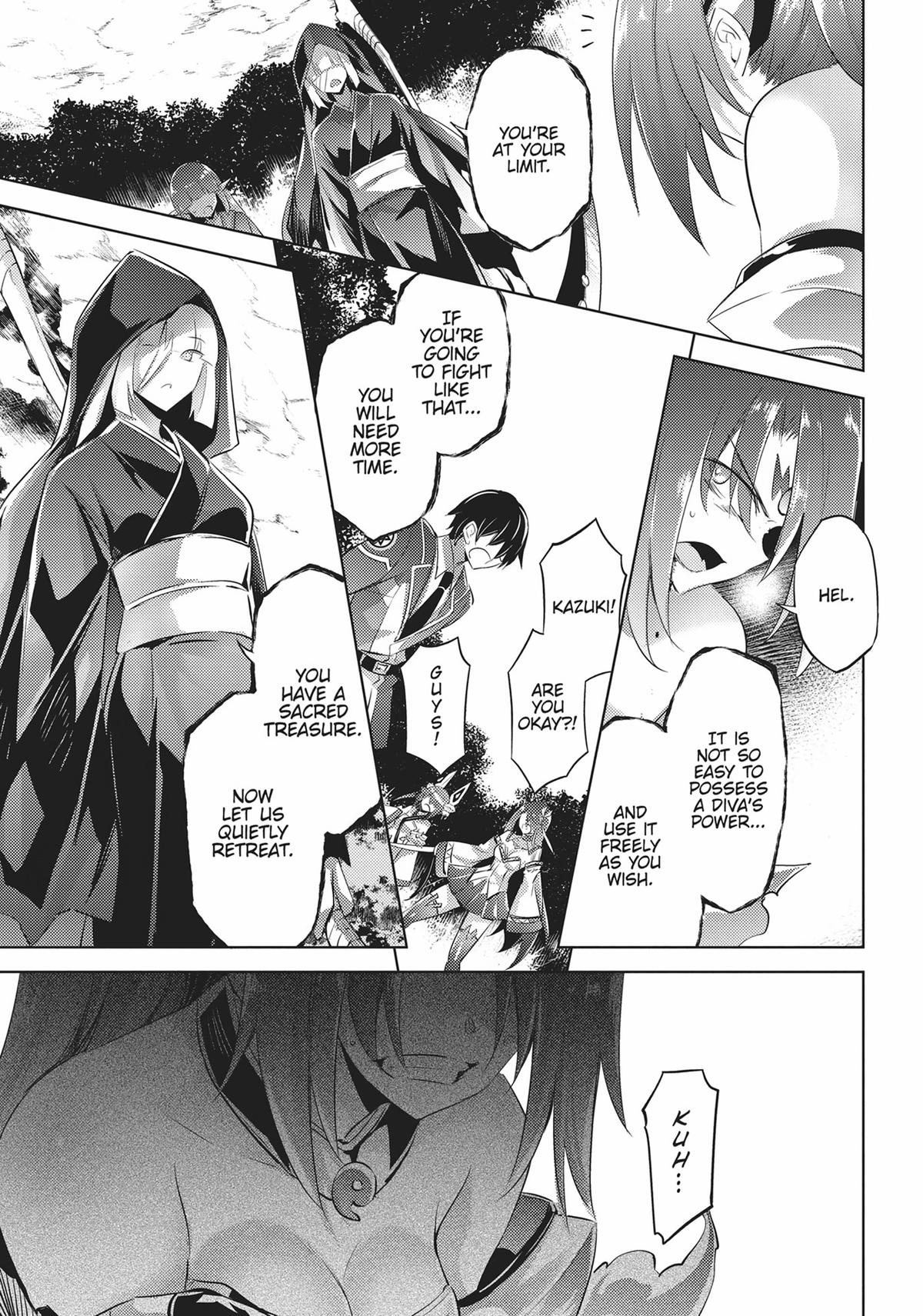 Magika no Kenshi to Shoukan Maou chapter 91 page 7