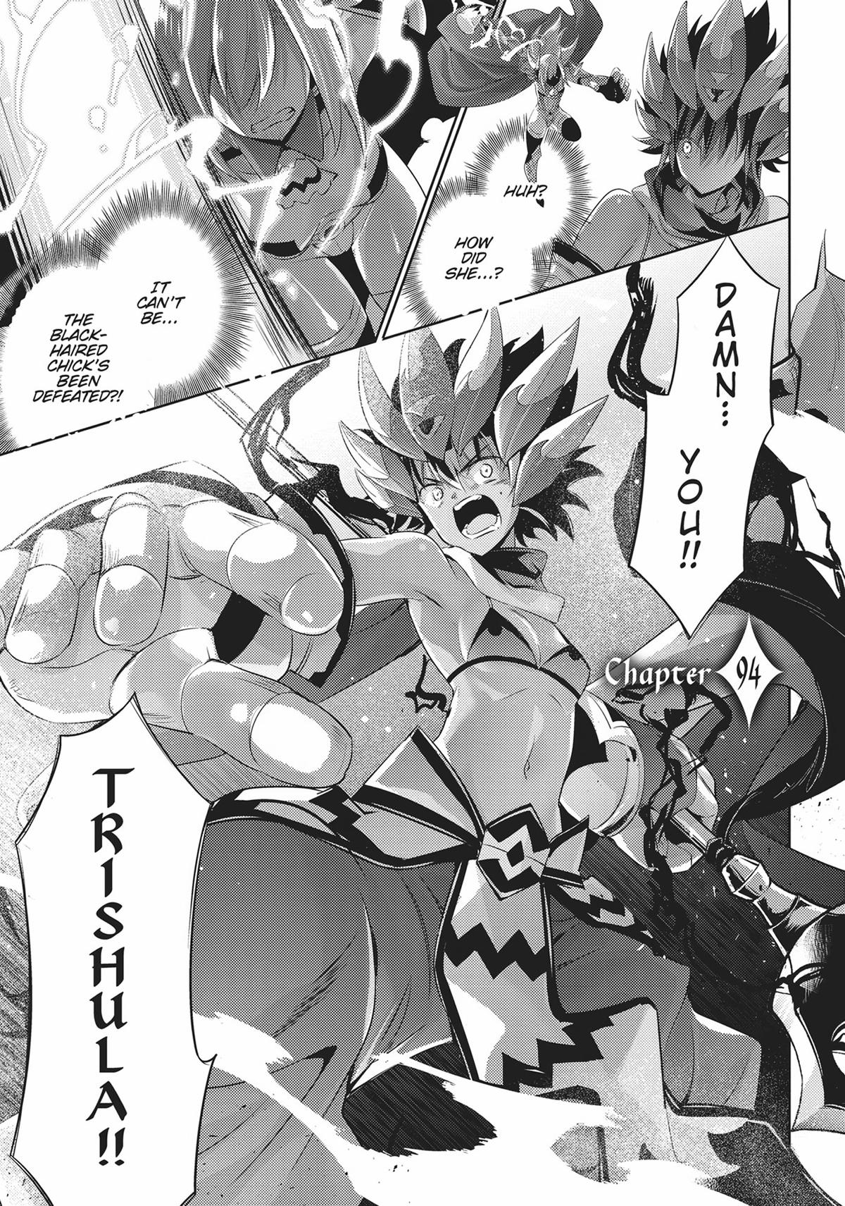 Magika no Kenshi to Shoukan Maou chapter 94 page 1