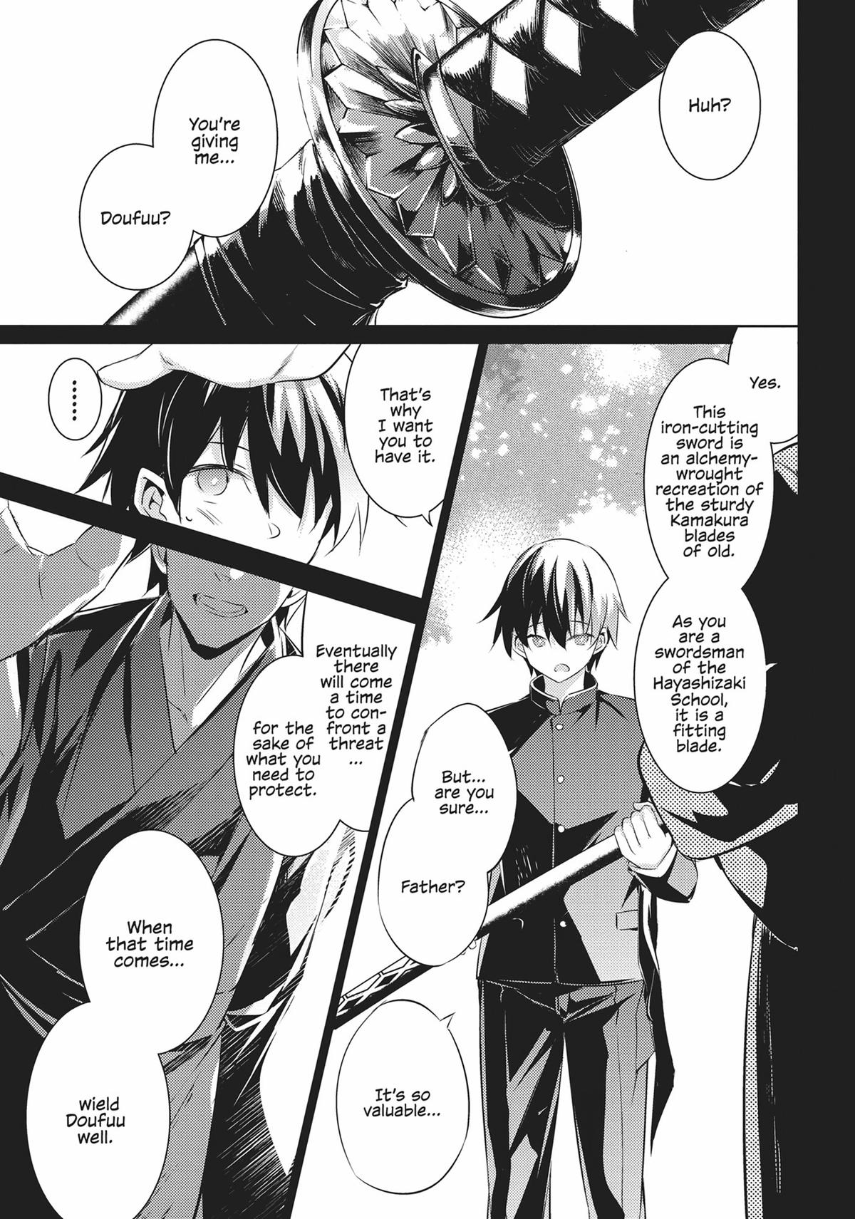Magika no Kenshi to Shoukan Maou chapter 95 page 1
