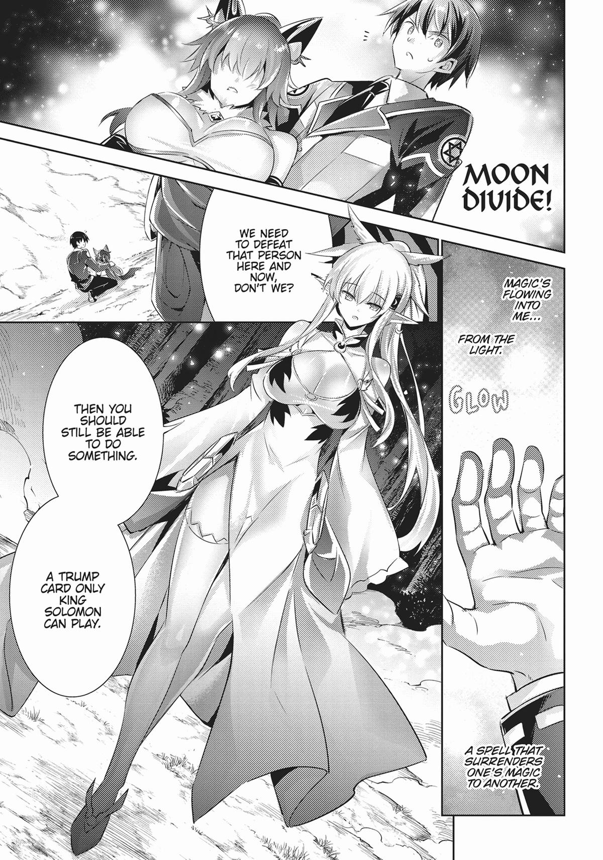 Magika no Kenshi to Shoukan Maou chapter 95 page 7