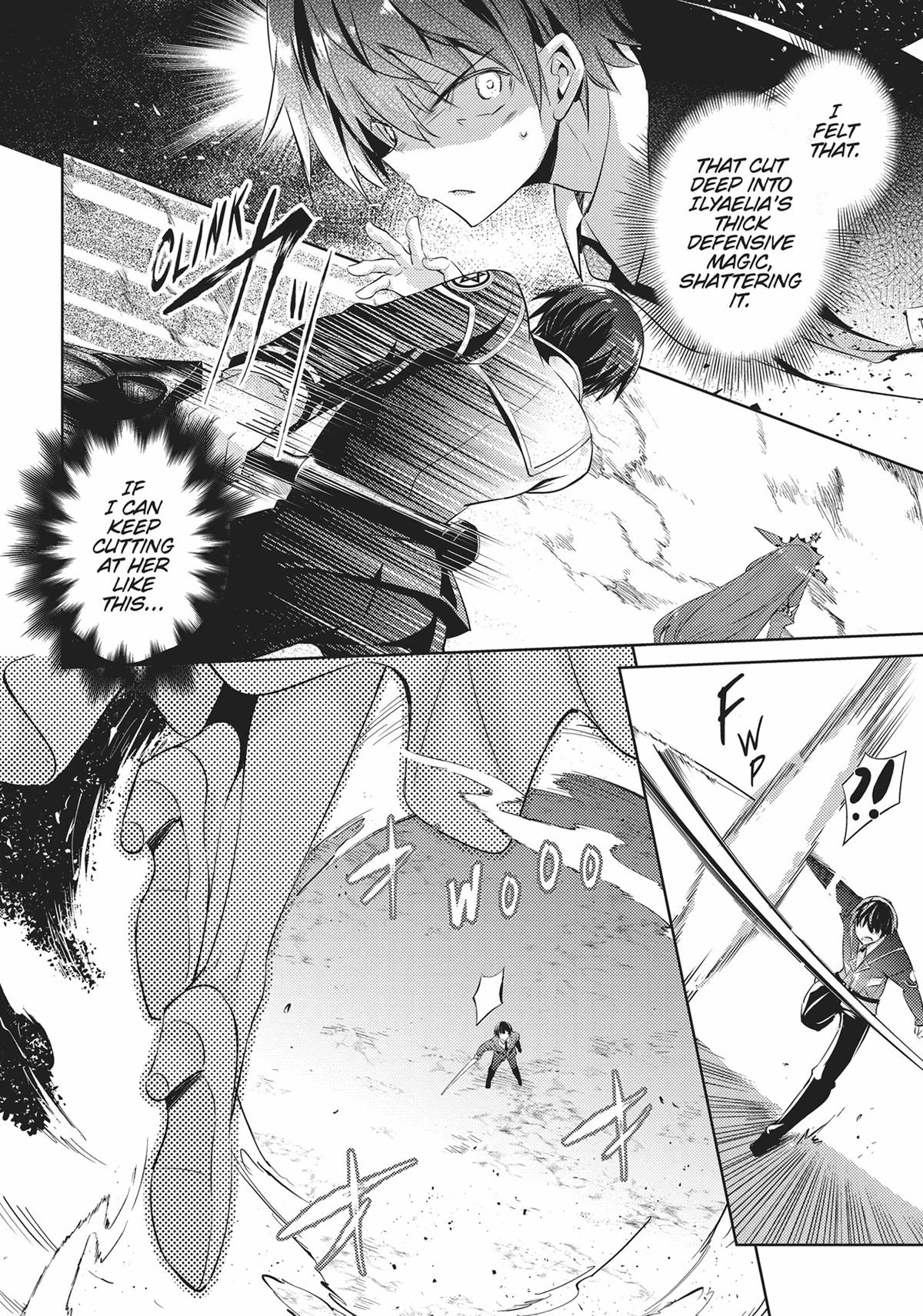 Magika no Kenshi to Shoukan Maou chapter 97 page 9