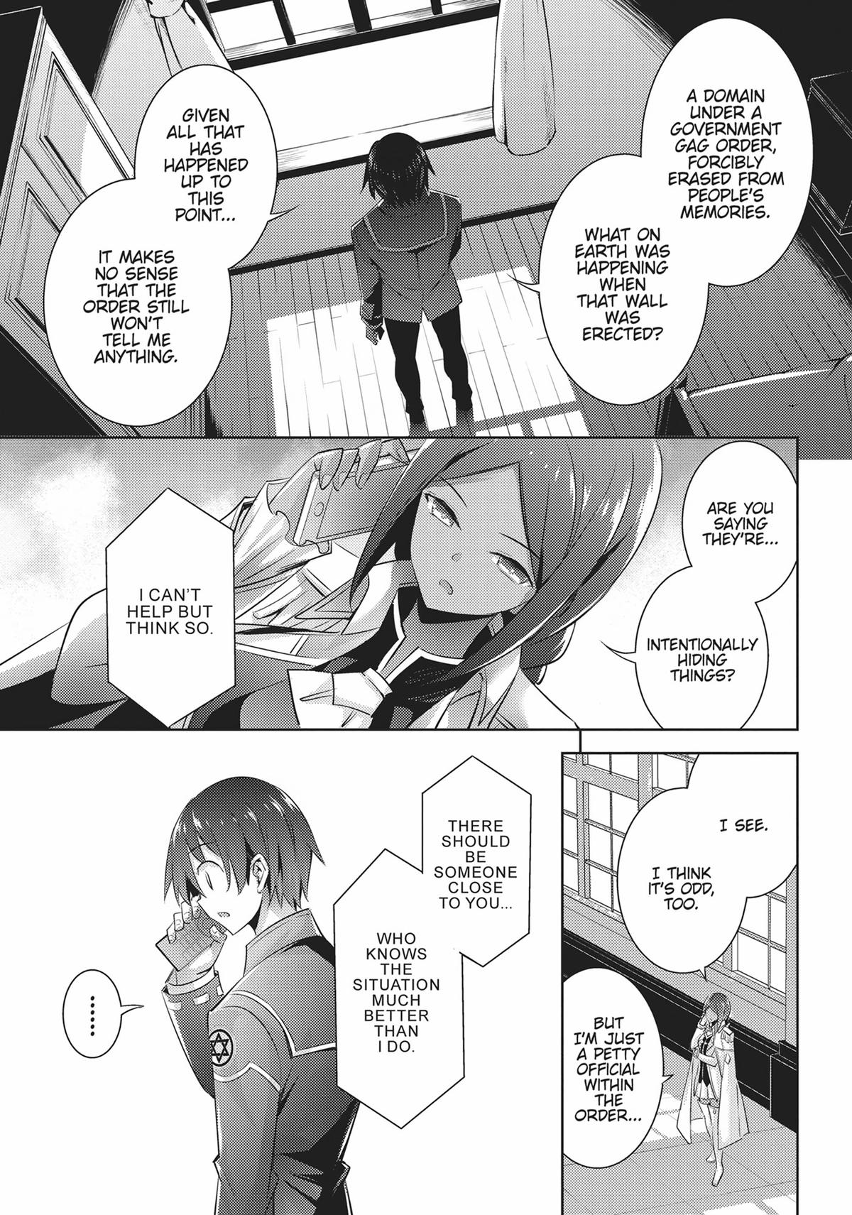 Magika no Kenshi to Shoukan Maou chapter 98 page 13