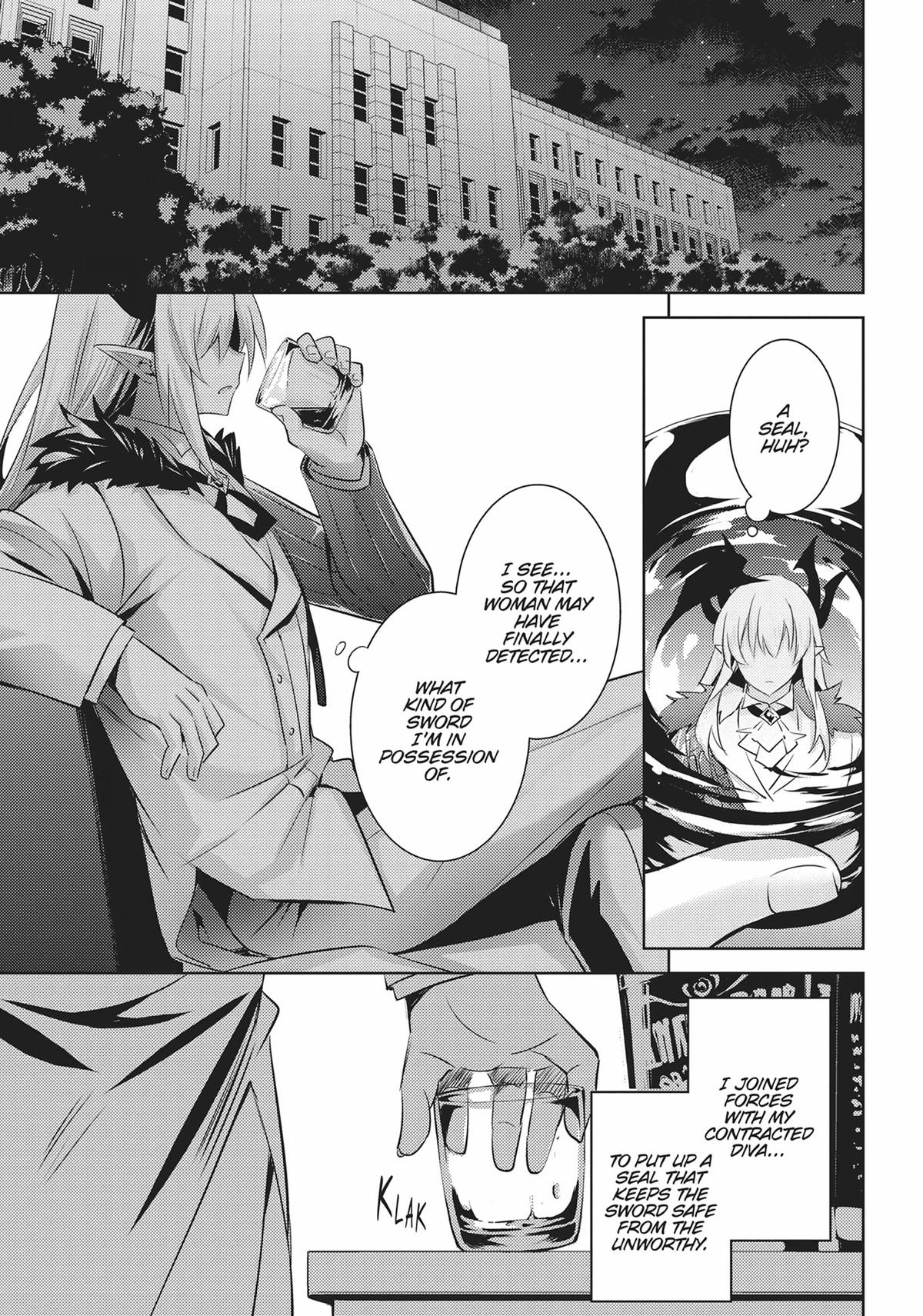 Magika no Kenshi to Shoukan Maou chapter 98 page 15