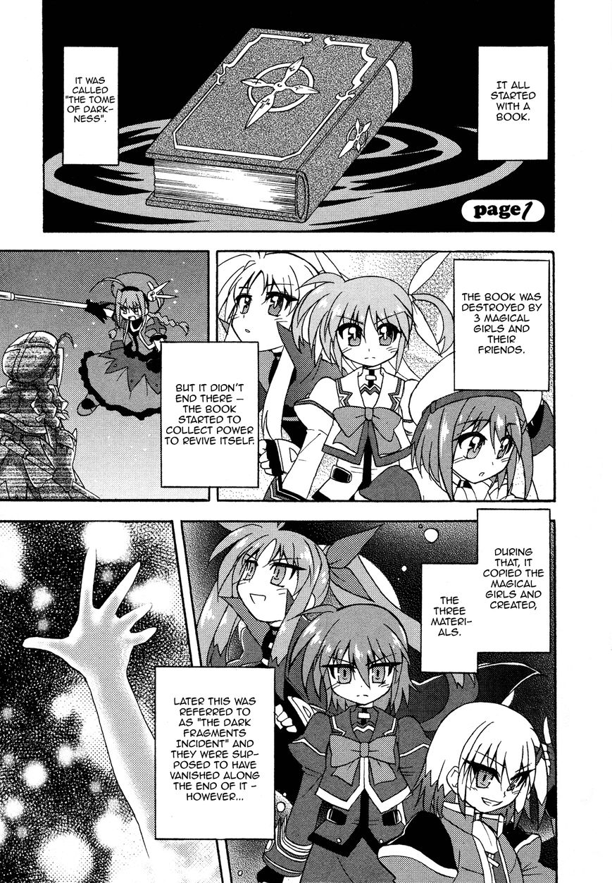Mahou Shoujo Lyrical Nanoha A's Portable - The Gears of Destiny - Material Musume. chapter 1 page 1