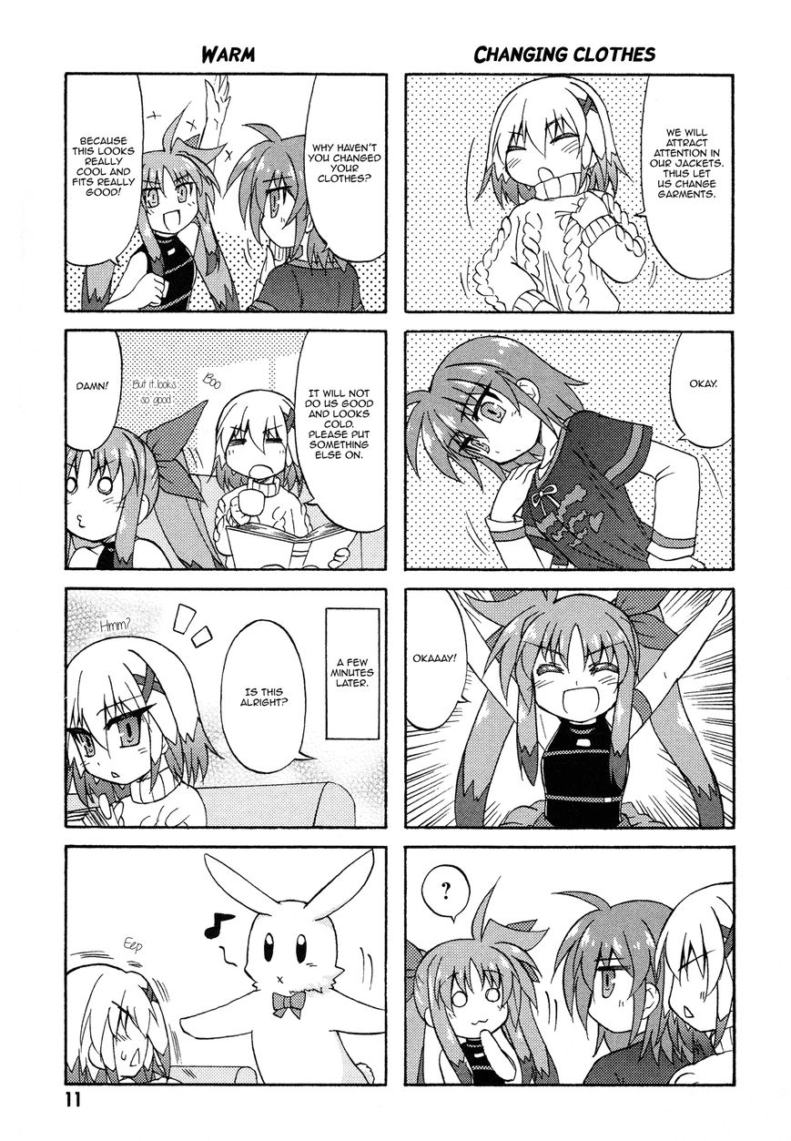 Mahou Shoujo Lyrical Nanoha A's Portable - The Gears of Destiny - Material Musume. chapter 1 page 8