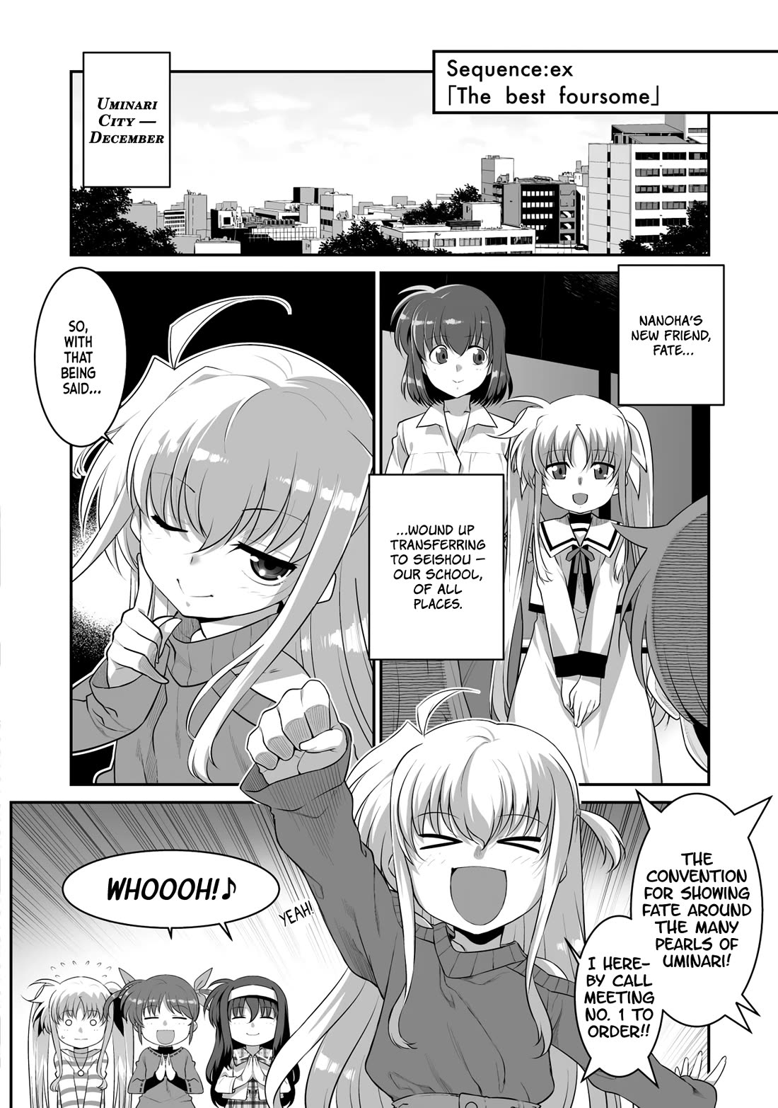 Mahou Shoujo Lyrical Nanoha Movie 1st the Comics chapter 17 page 1
