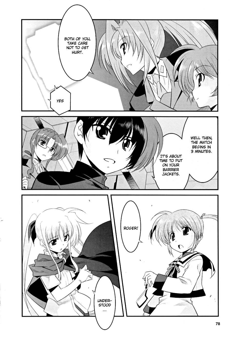 Mahou Shoujo Lyrical Nanoha Movie 1st the Comics chapter 7 page 8