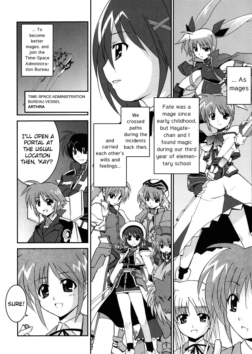 Mahou Shoujo Lyrical Nanoha StrikerS the Comics chapter 1 page 8