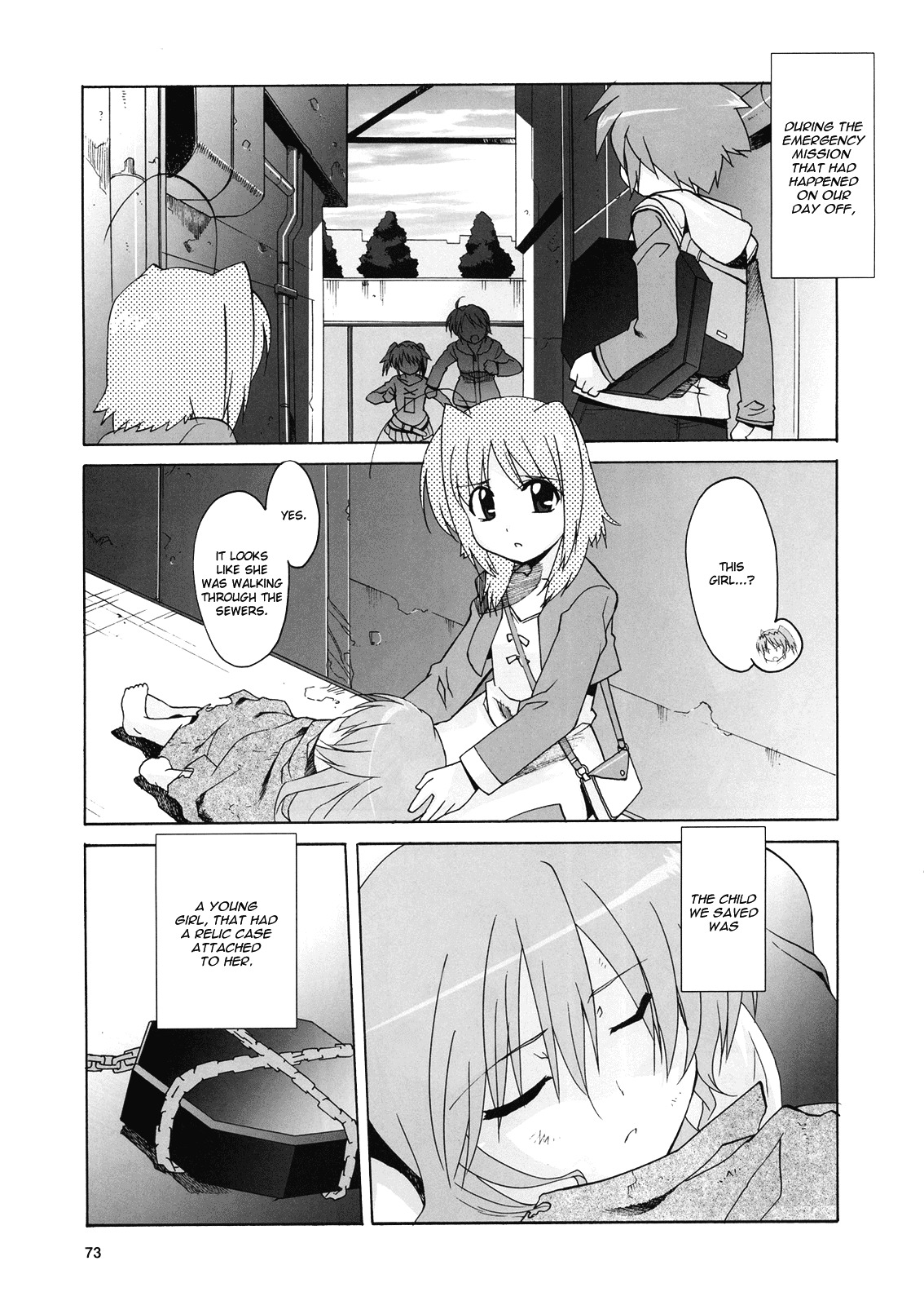 Mahou Shoujo Lyrical Nanoha StrikerS the Comics chapter 10 page 1