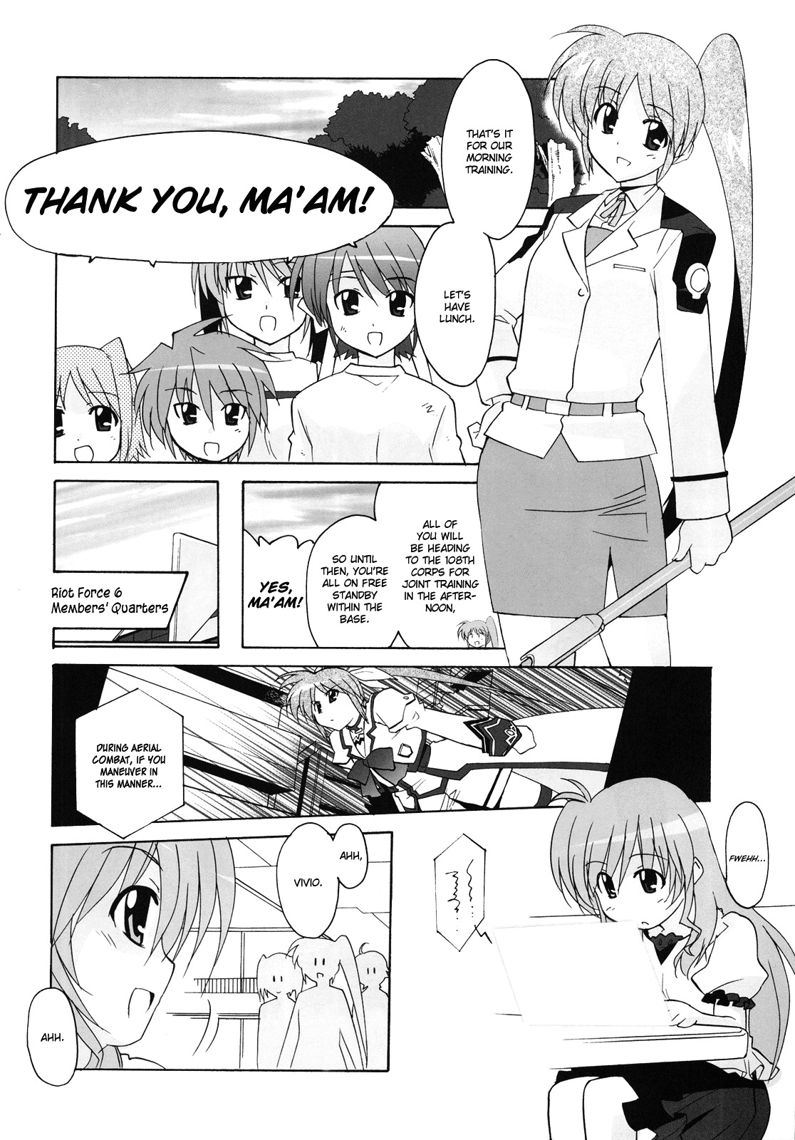 Mahou Shoujo Lyrical Nanoha StrikerS the Comics chapter 10 page 10