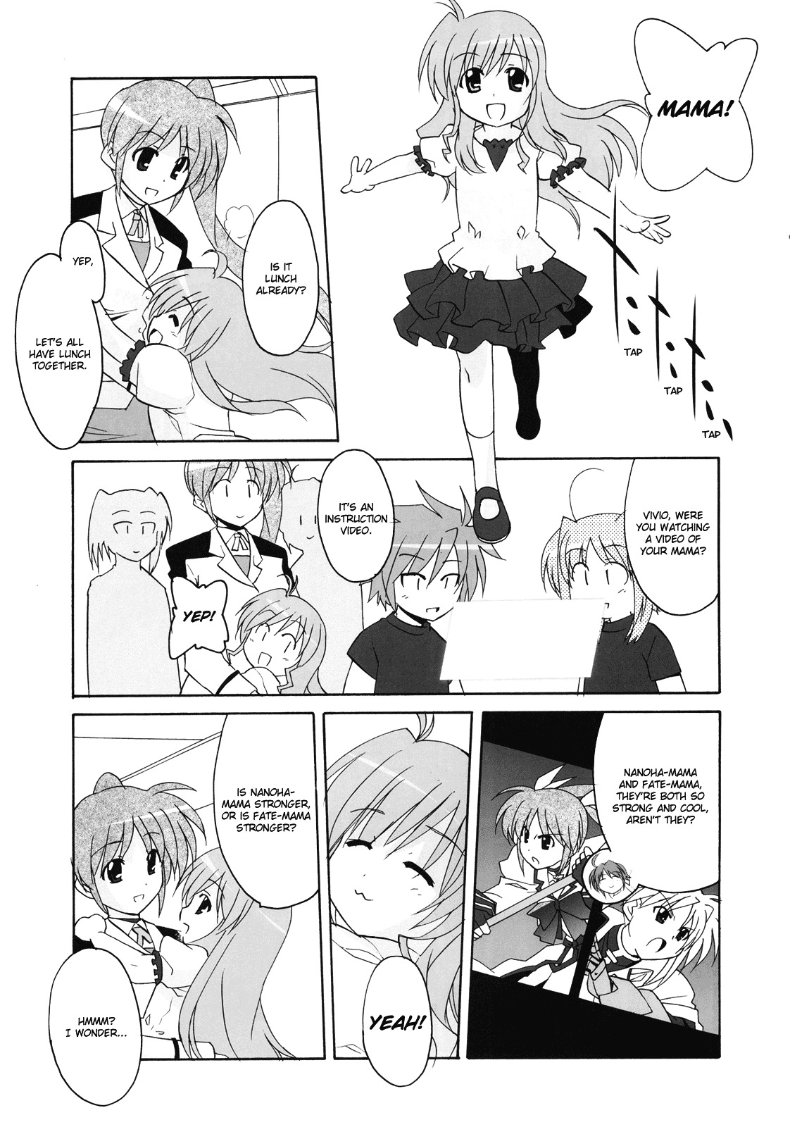Mahou Shoujo Lyrical Nanoha StrikerS the Comics chapter 10 page 11