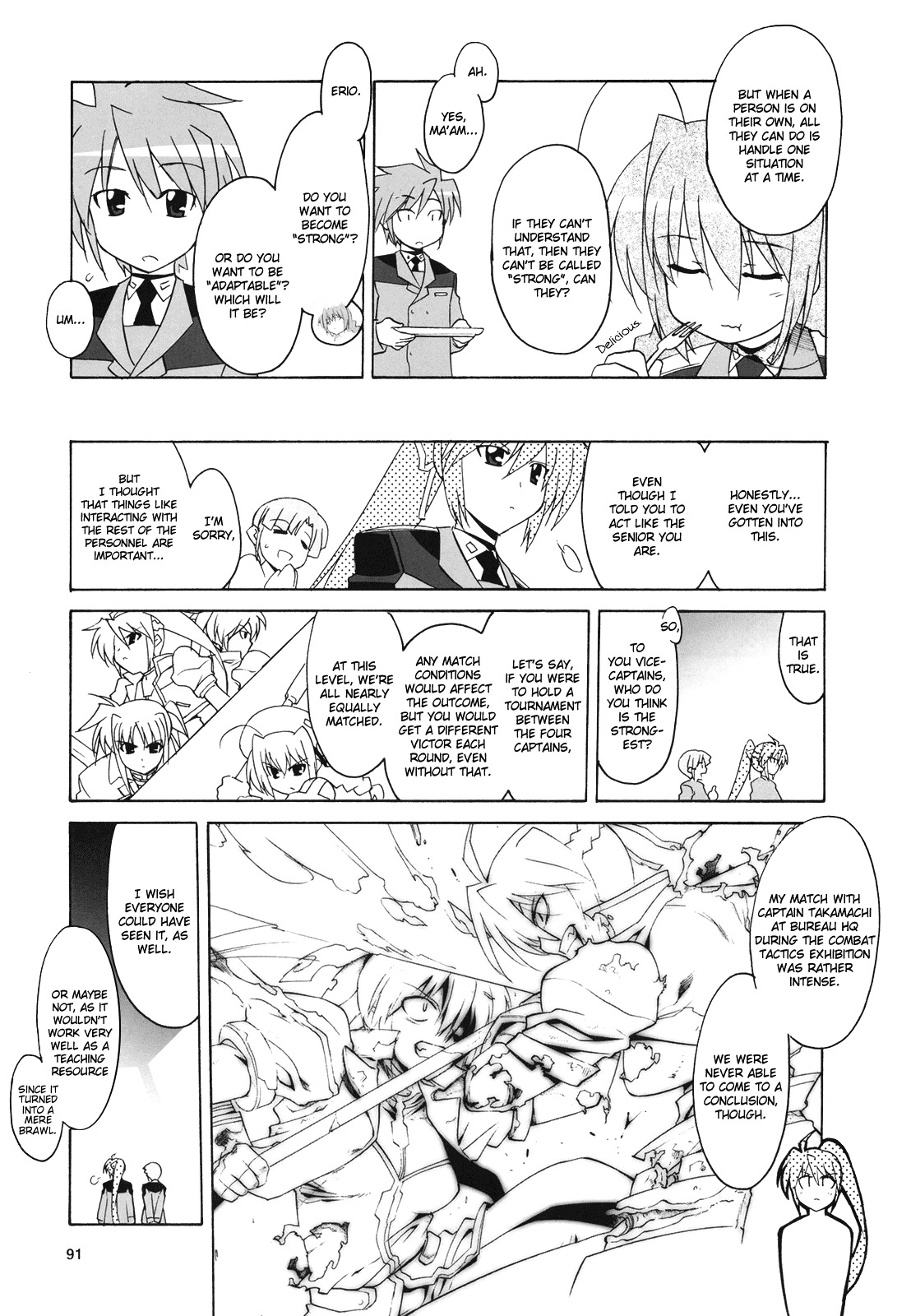 Mahou Shoujo Lyrical Nanoha StrikerS the Comics chapter 10 page 19