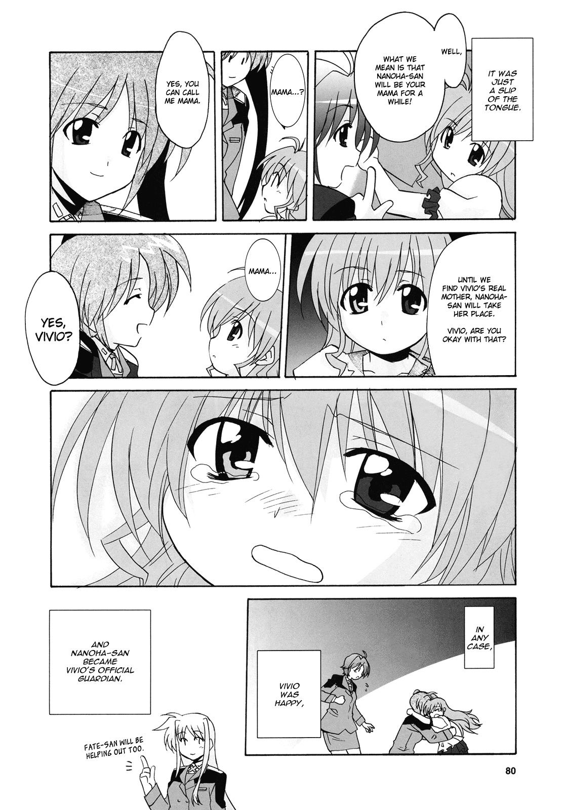Mahou Shoujo Lyrical Nanoha StrikerS the Comics chapter 10 page 8