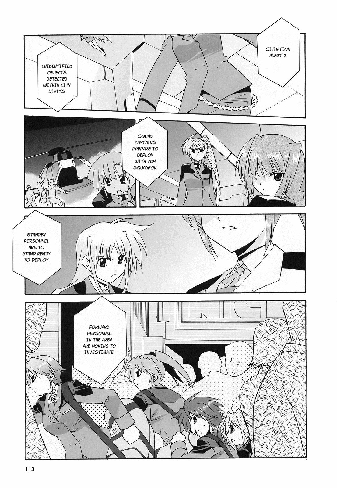 Mahou Shoujo Lyrical Nanoha StrikerS the Comics chapter 11 page 1