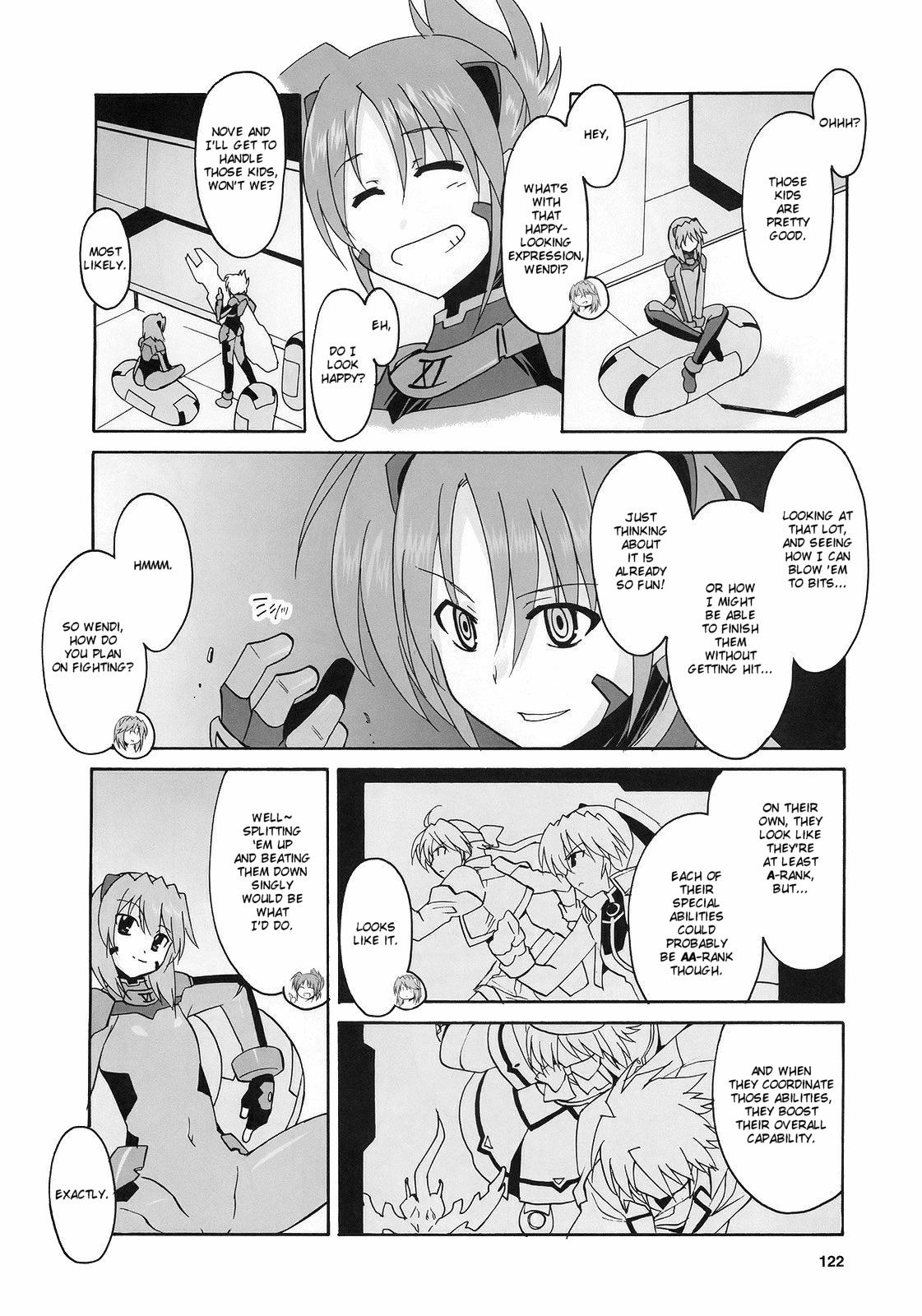 Mahou Shoujo Lyrical Nanoha StrikerS the Comics chapter 11 page 11