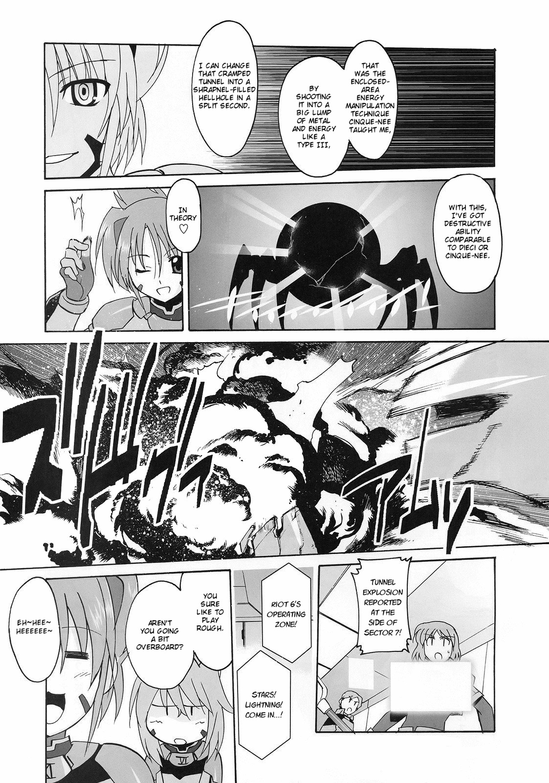Mahou Shoujo Lyrical Nanoha StrikerS the Comics chapter 11 page 14
