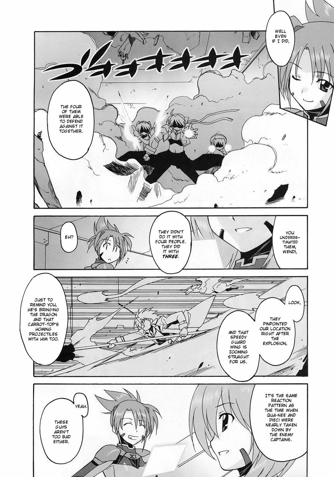 Mahou Shoujo Lyrical Nanoha StrikerS the Comics chapter 11 page 15
