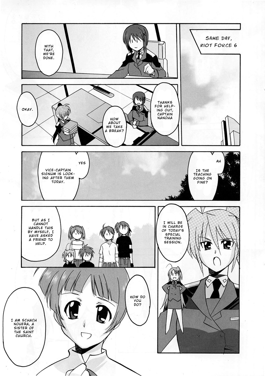 Mahou Shoujo Lyrical Nanoha StrikerS the Comics chapter 12 page 15
