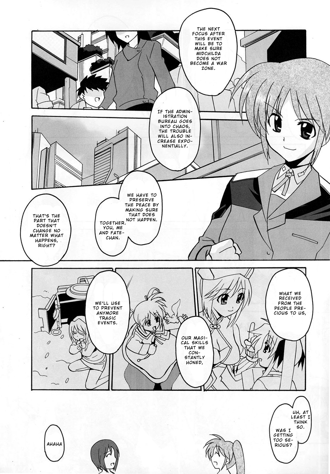 Mahou Shoujo Lyrical Nanoha StrikerS the Comics chapter 12 page 20