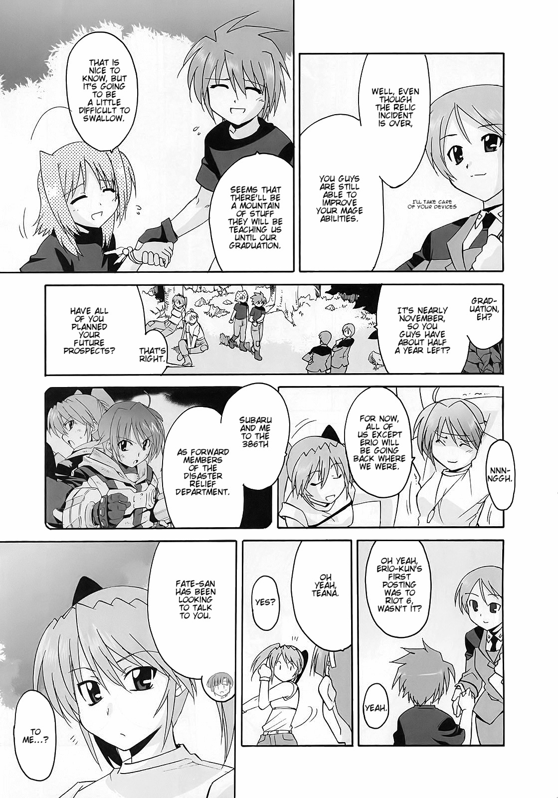 Mahou Shoujo Lyrical Nanoha StrikerS the Comics chapter 13 page 12