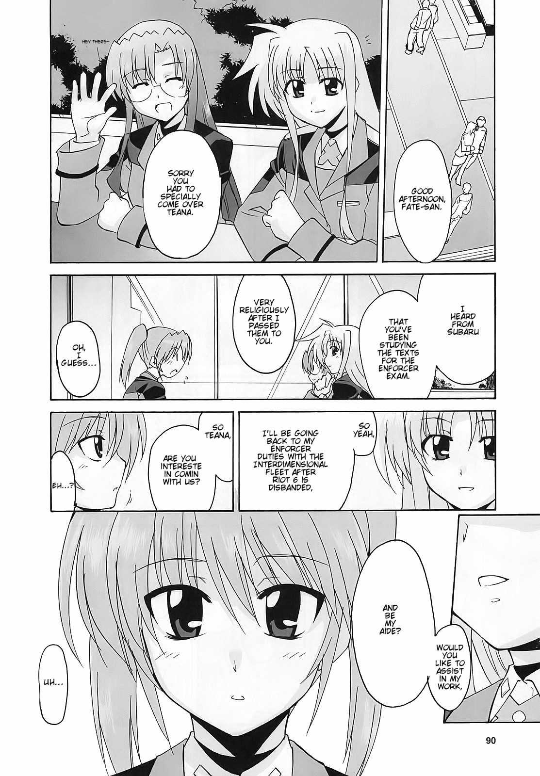 Mahou Shoujo Lyrical Nanoha StrikerS the Comics chapter 13 page 13