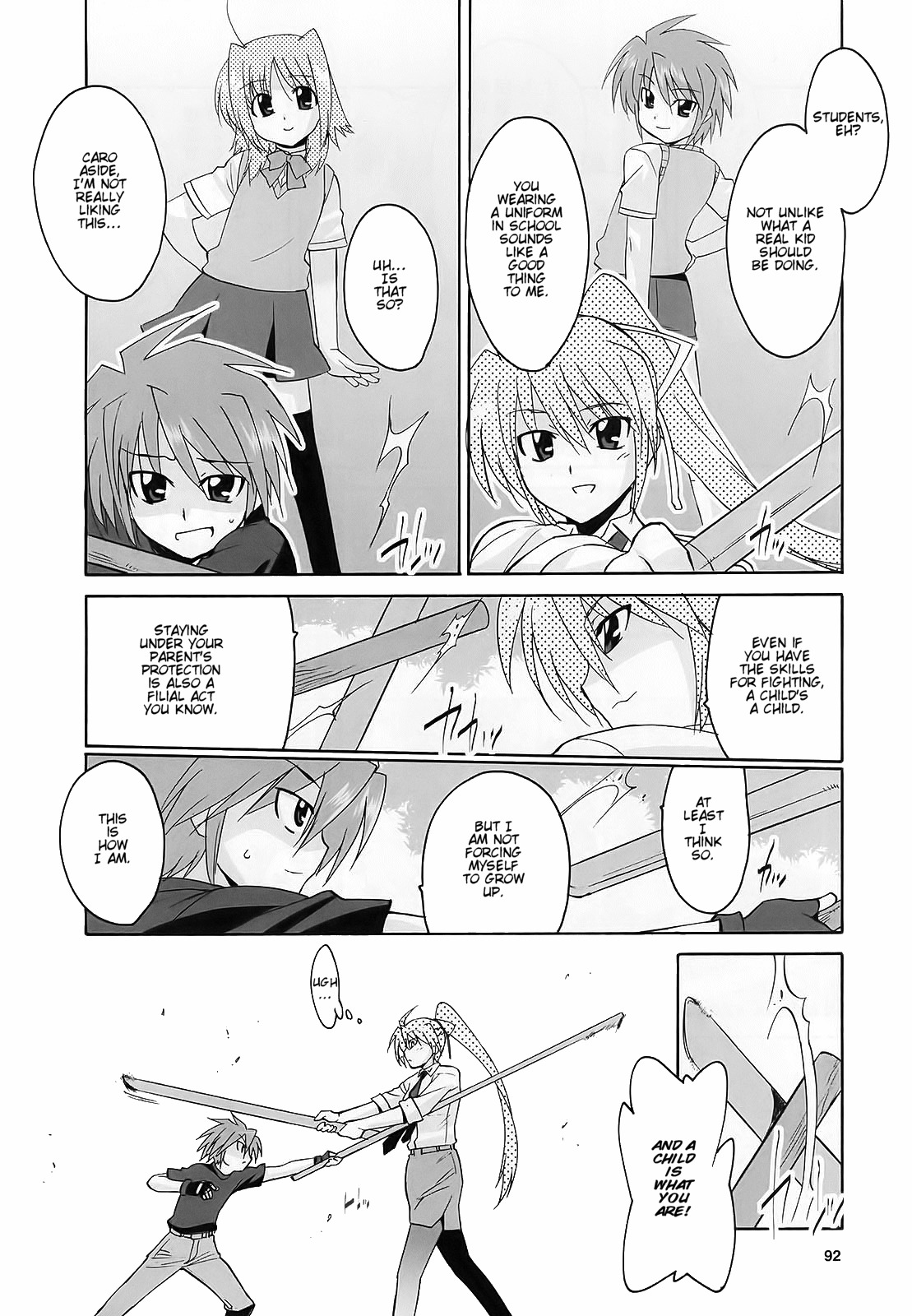 Mahou Shoujo Lyrical Nanoha StrikerS the Comics chapter 13 page 15