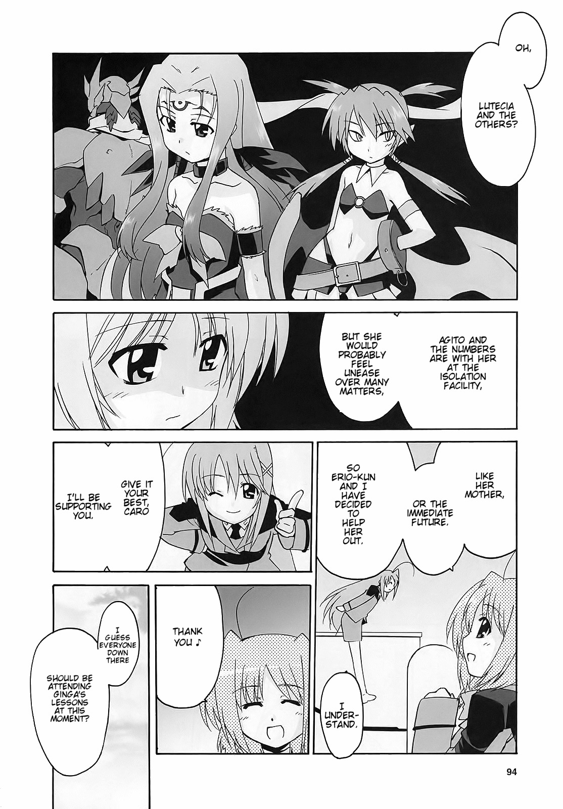 Mahou Shoujo Lyrical Nanoha StrikerS the Comics chapter 13 page 17