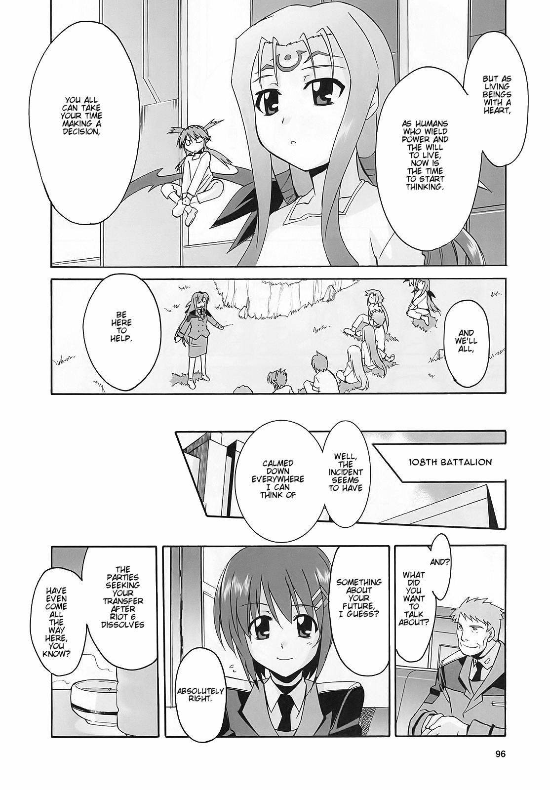Mahou Shoujo Lyrical Nanoha StrikerS the Comics chapter 13 page 19