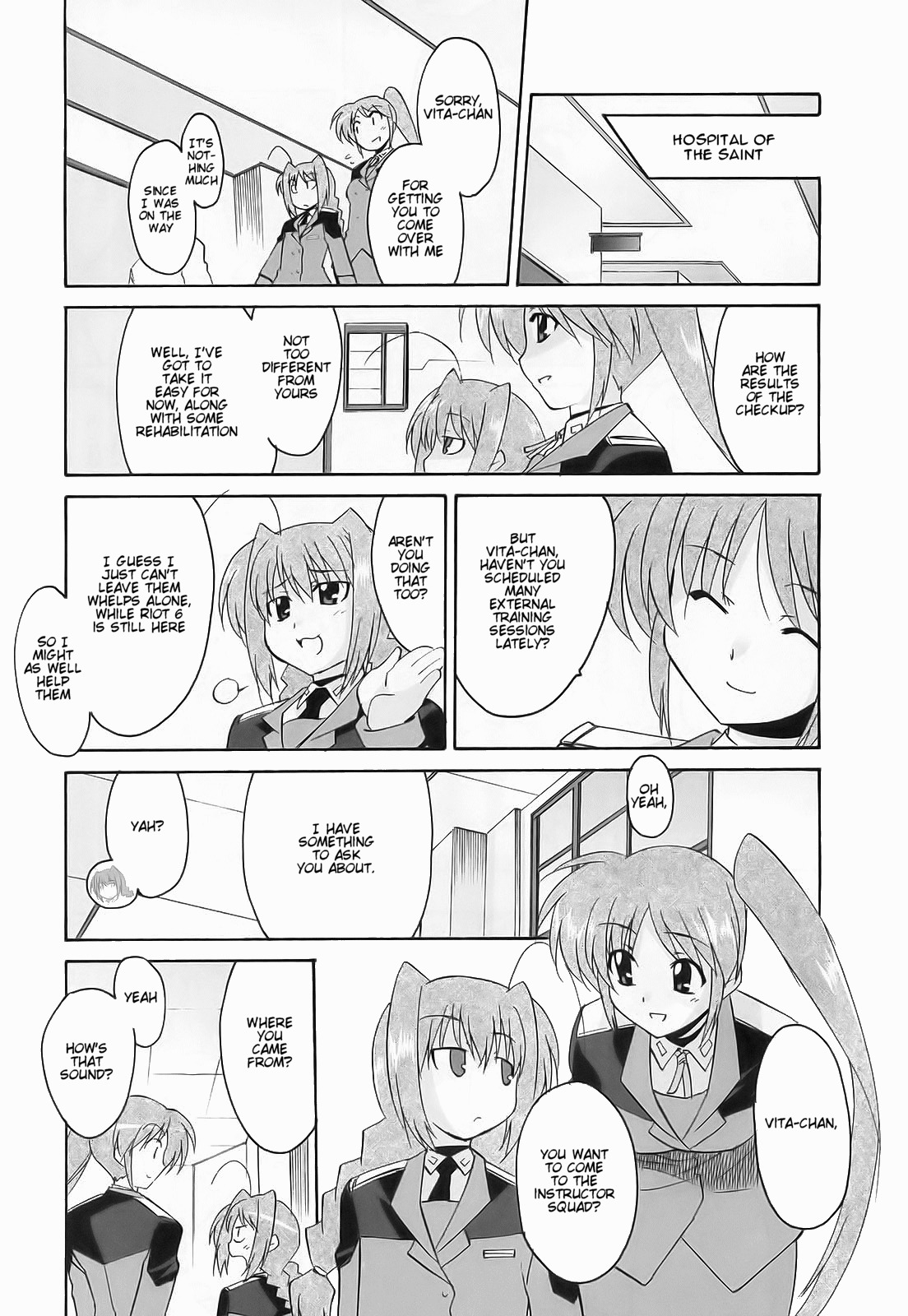 Mahou Shoujo Lyrical Nanoha StrikerS the Comics chapter 13 page 22