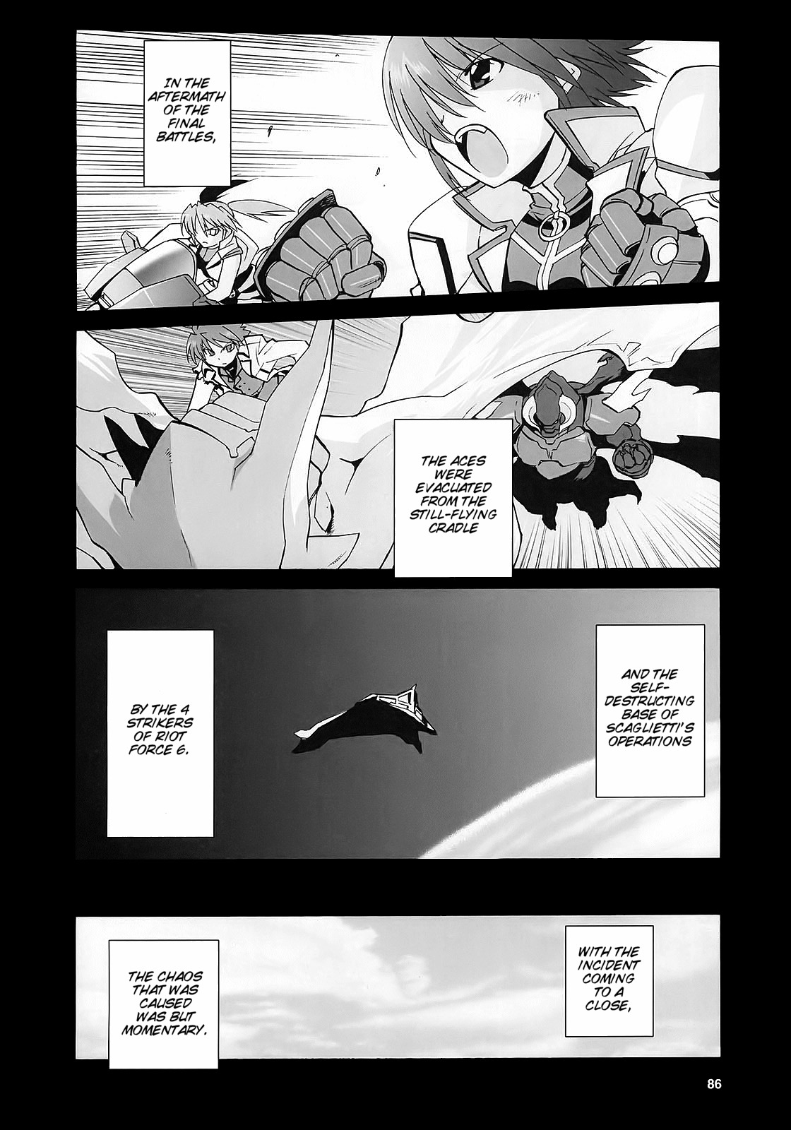 Mahou Shoujo Lyrical Nanoha StrikerS the Comics chapter 13 page 8