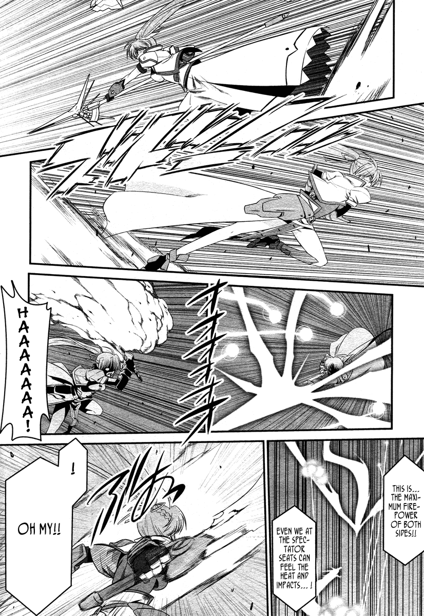 Mahou Shoujo Lyrical Nanoha StrikerS the Comics chapter 14.5 page 22