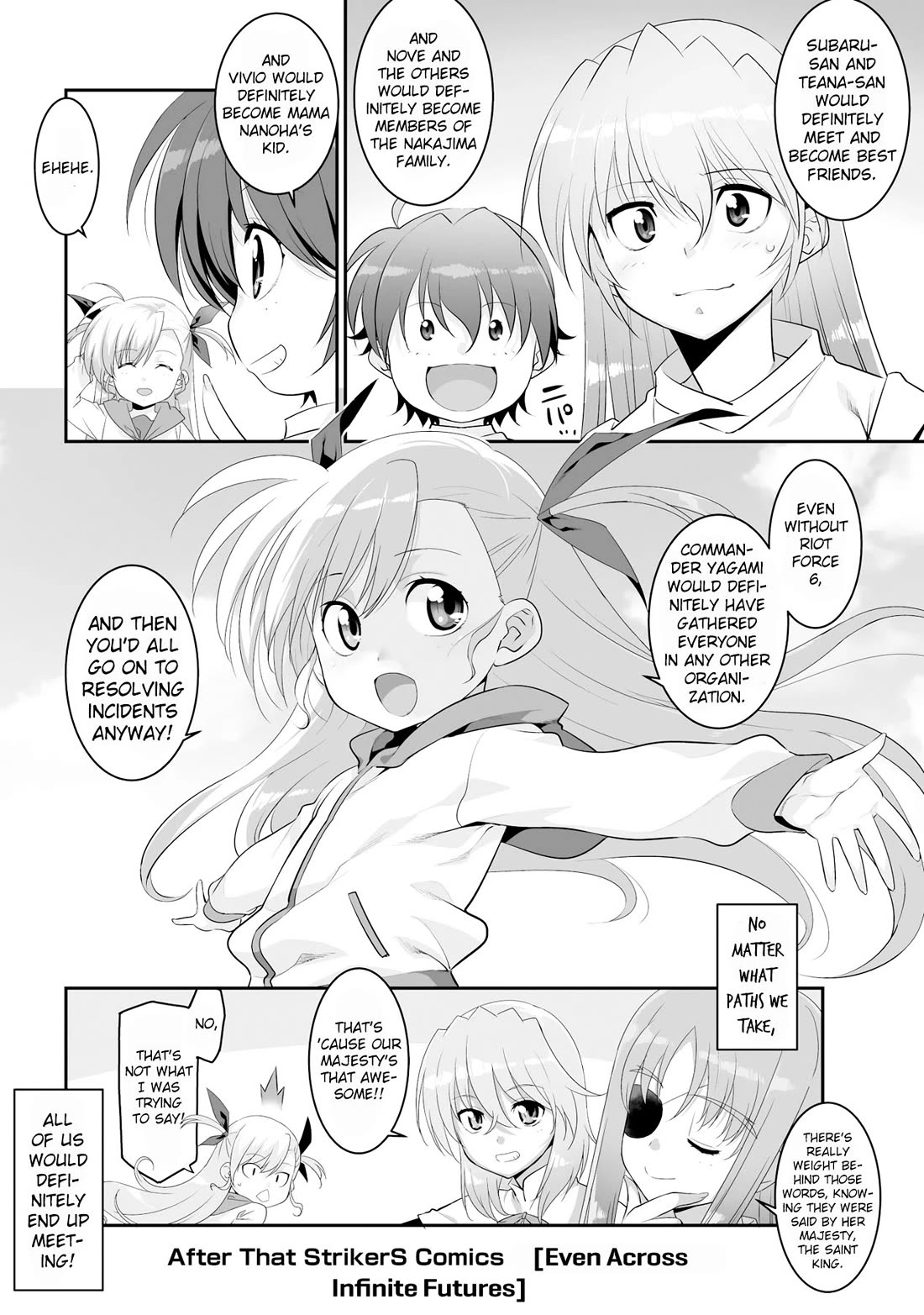 Mahou Shoujo Lyrical Nanoha StrikerS the Comics chapter 14.6 page 2