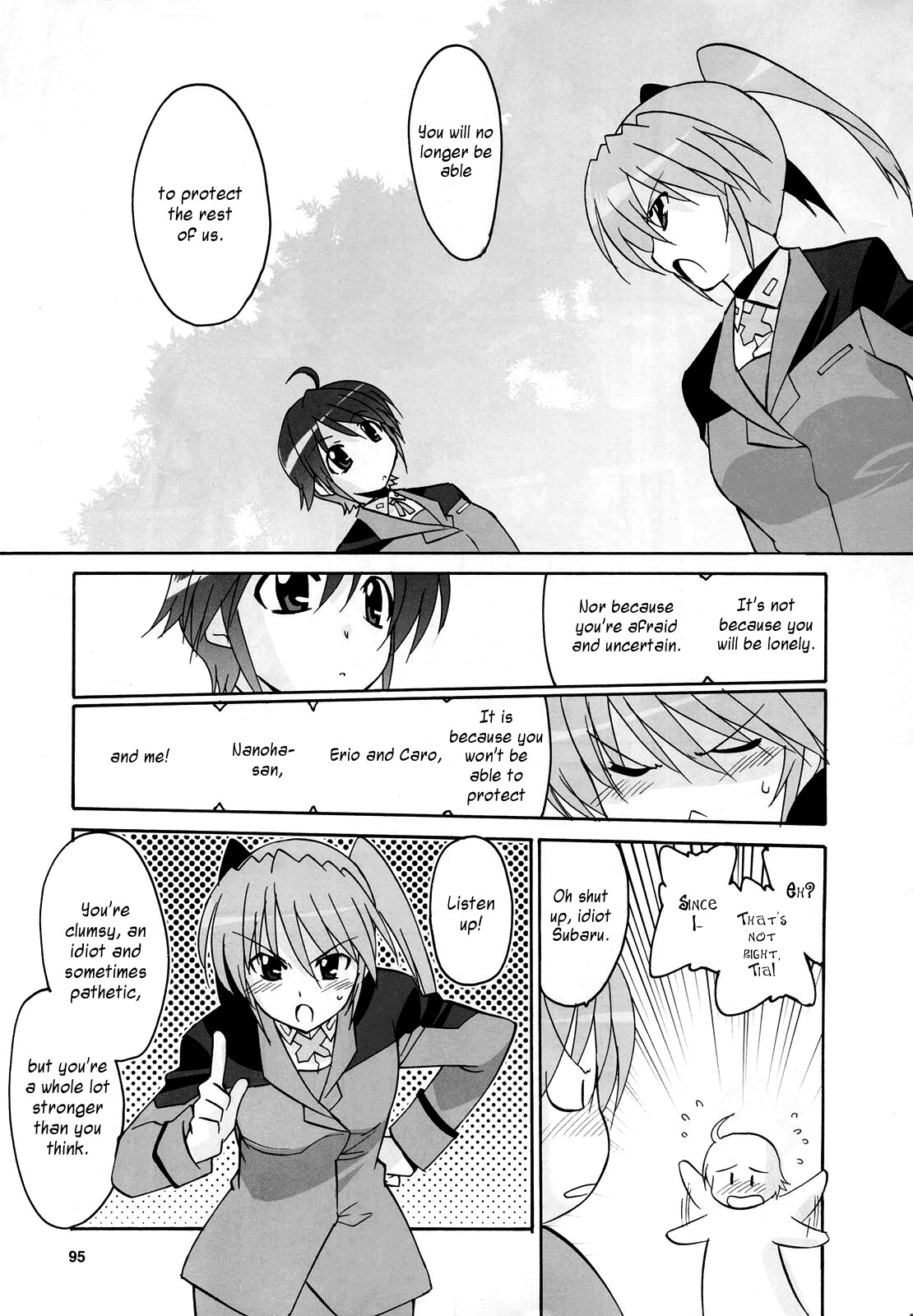 Mahou Shoujo Lyrical Nanoha StrikerS the Comics chapter 14 page 15