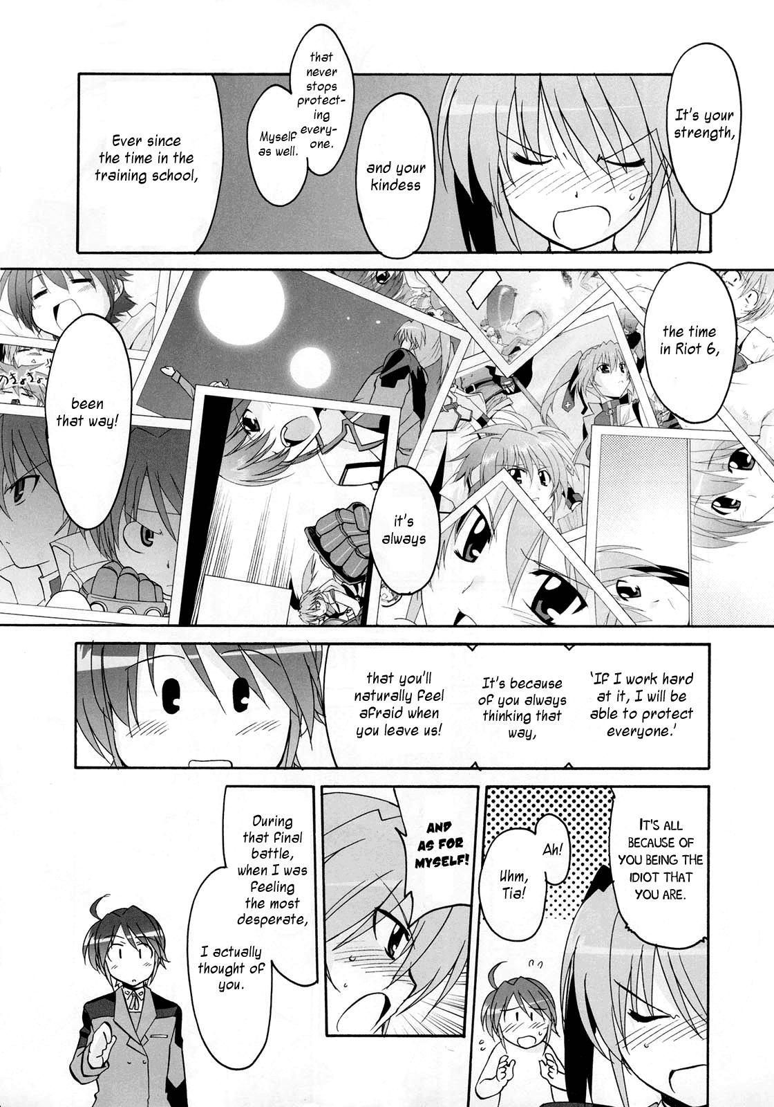 Mahou Shoujo Lyrical Nanoha StrikerS the Comics chapter 14 page 16