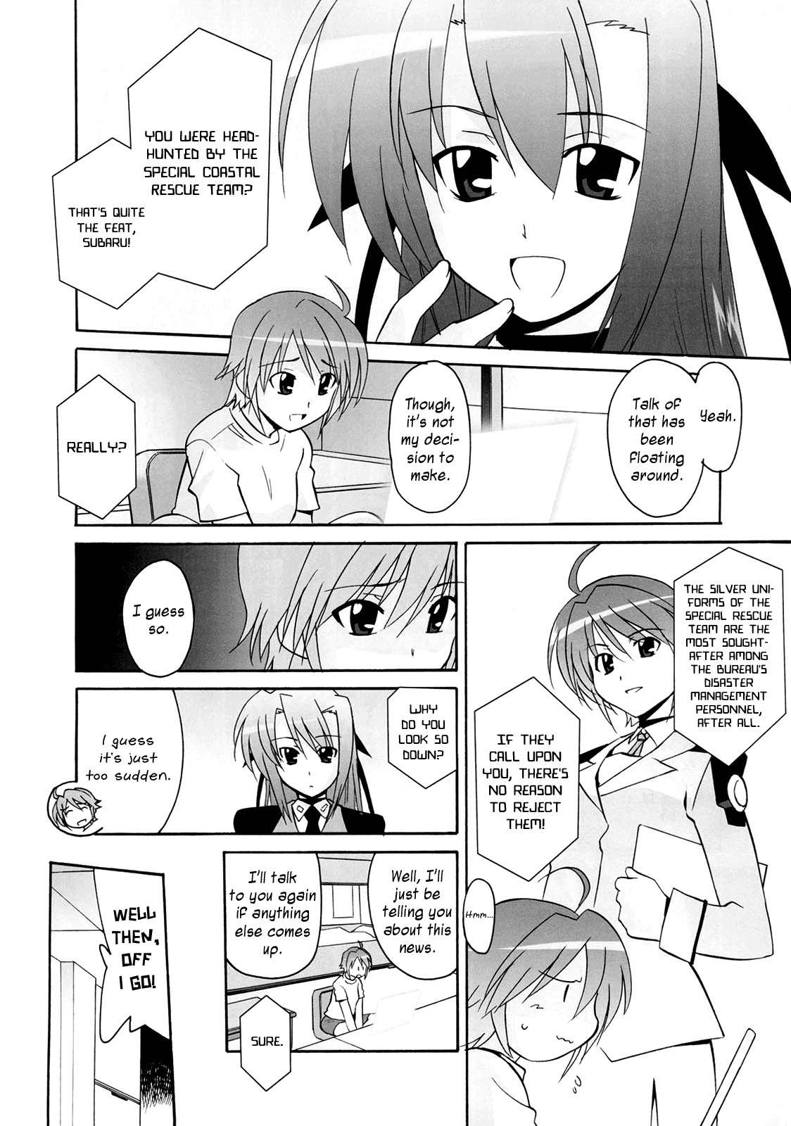 Mahou Shoujo Lyrical Nanoha StrikerS the Comics chapter 14 page 2