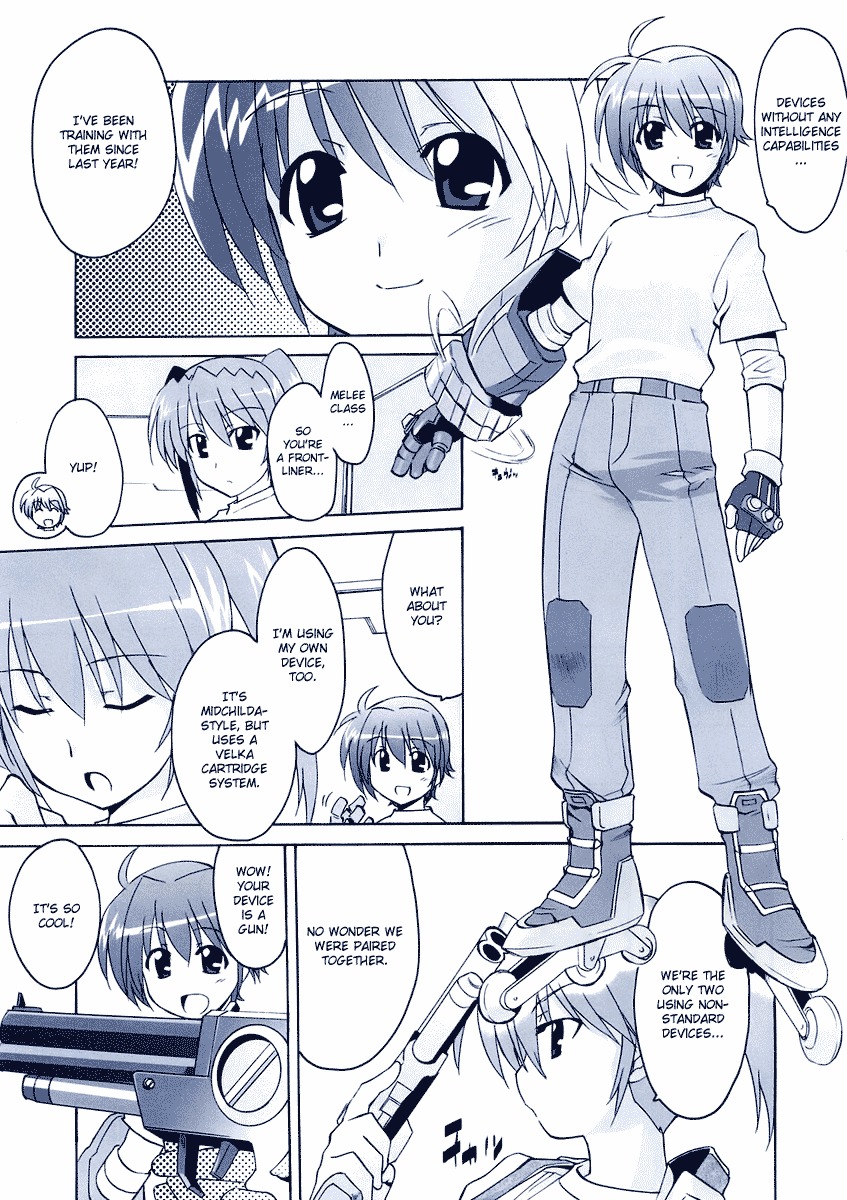 Mahou Shoujo Lyrical Nanoha StrikerS the Comics chapter 4 page 13